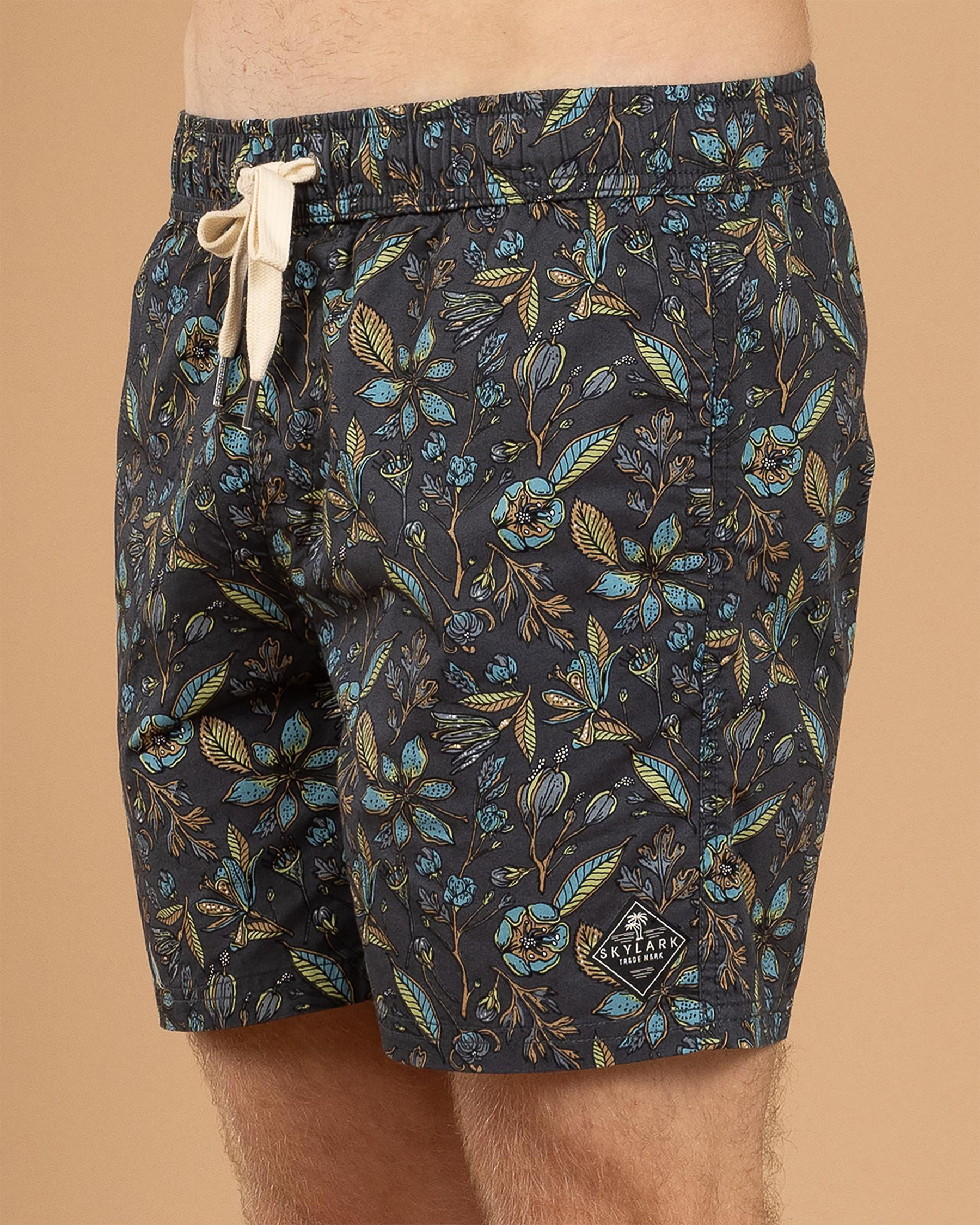 Dewfall Elastic Waist Shorts