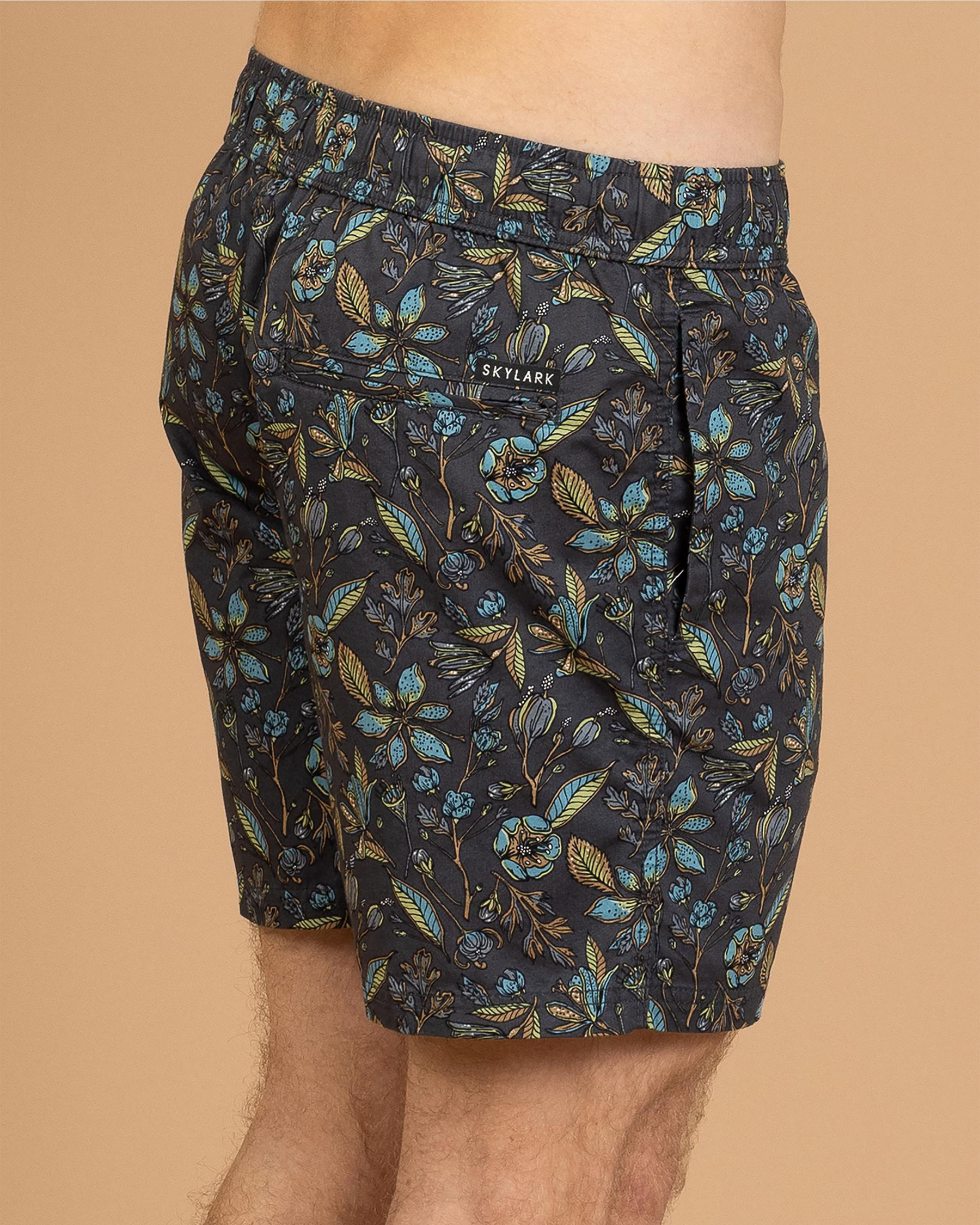 Dewfall Elastic Waist Shorts