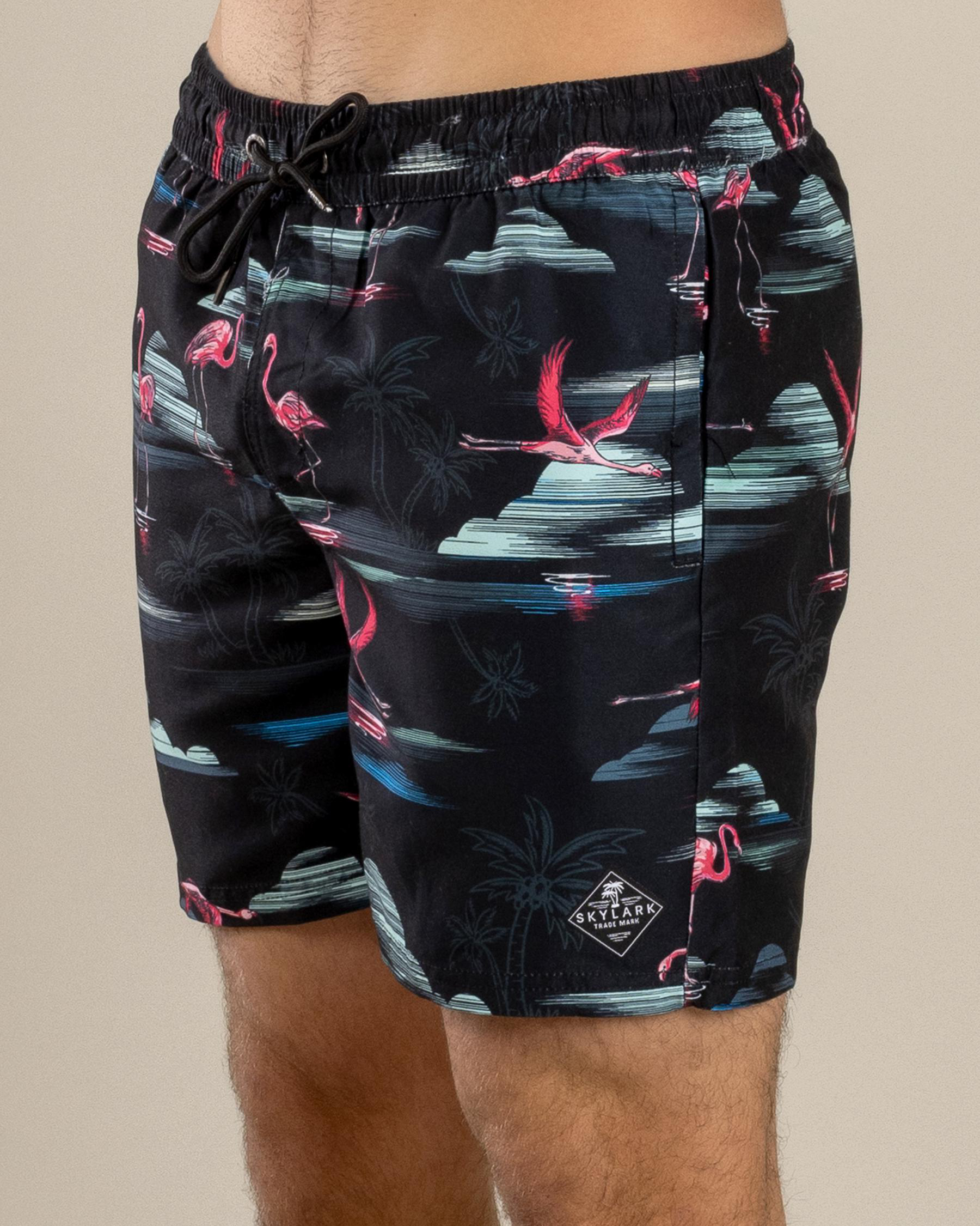 Alcove Elastic Waist Board Shorts