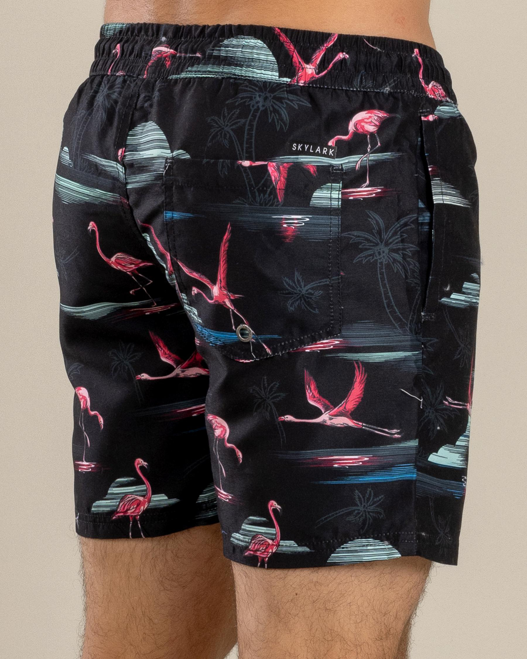 Alcove Elastic Waist Board Shorts