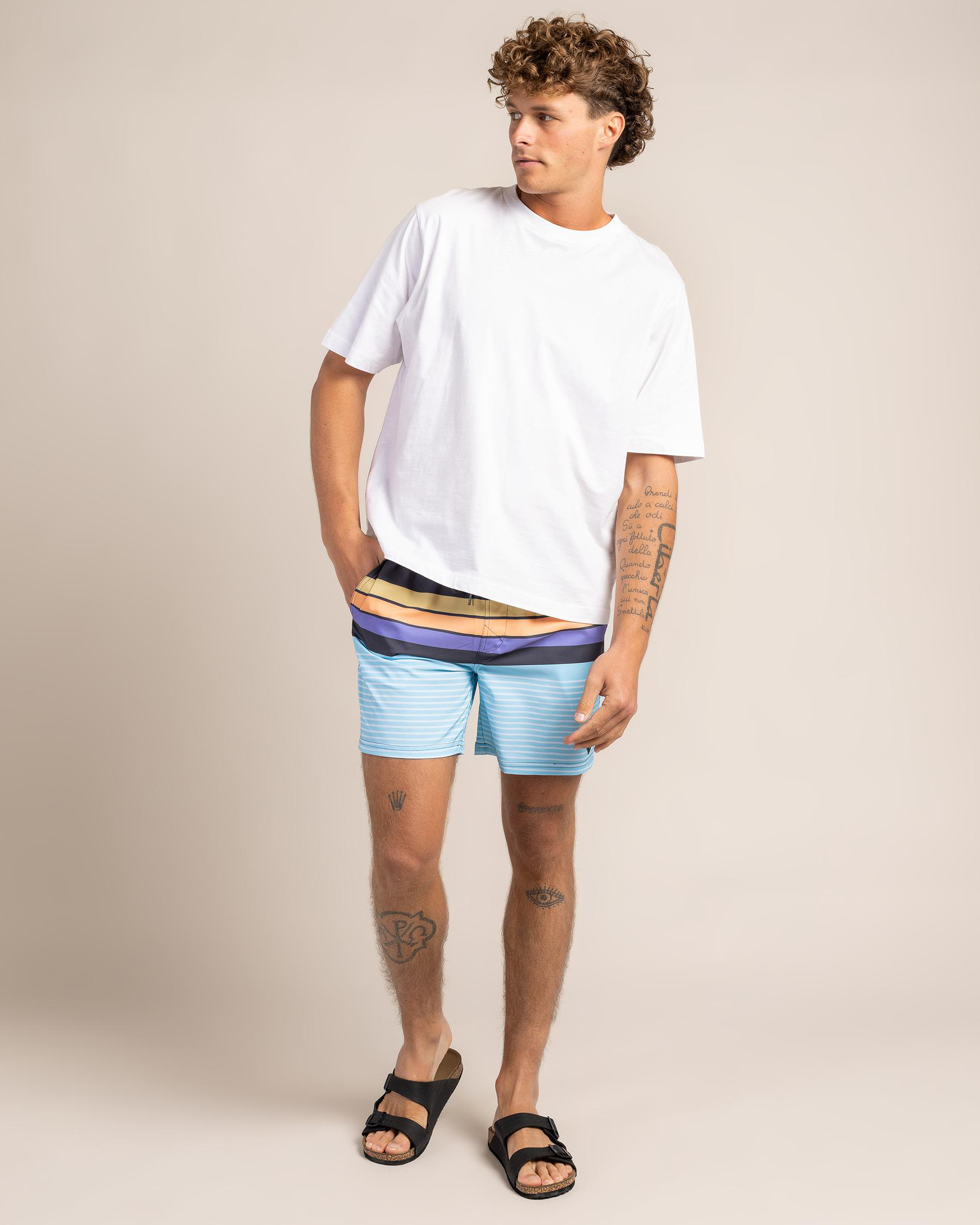 Solarcrest Elastic Waist Board Shorts