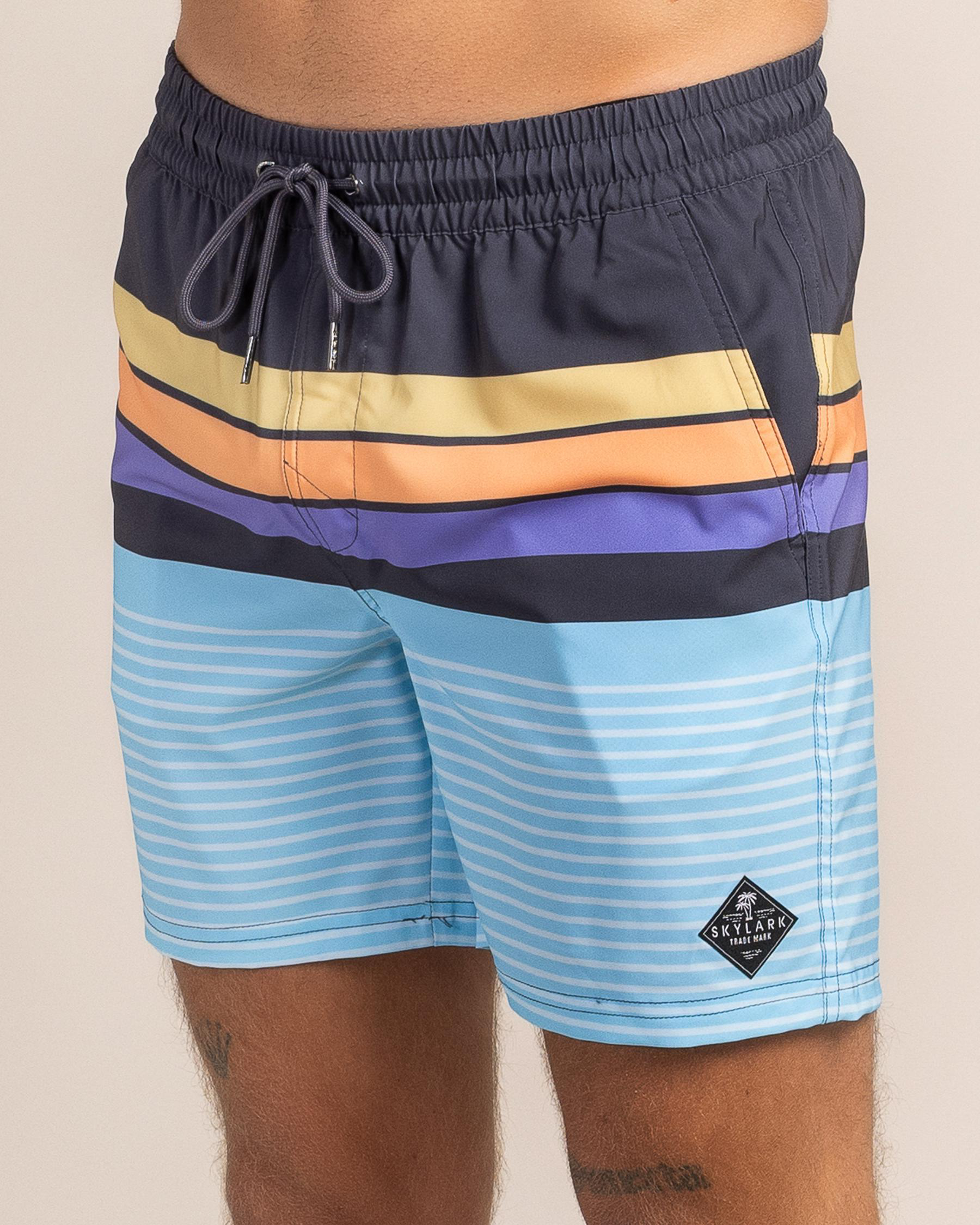 Solarcrest Elastic Waist Board Shorts