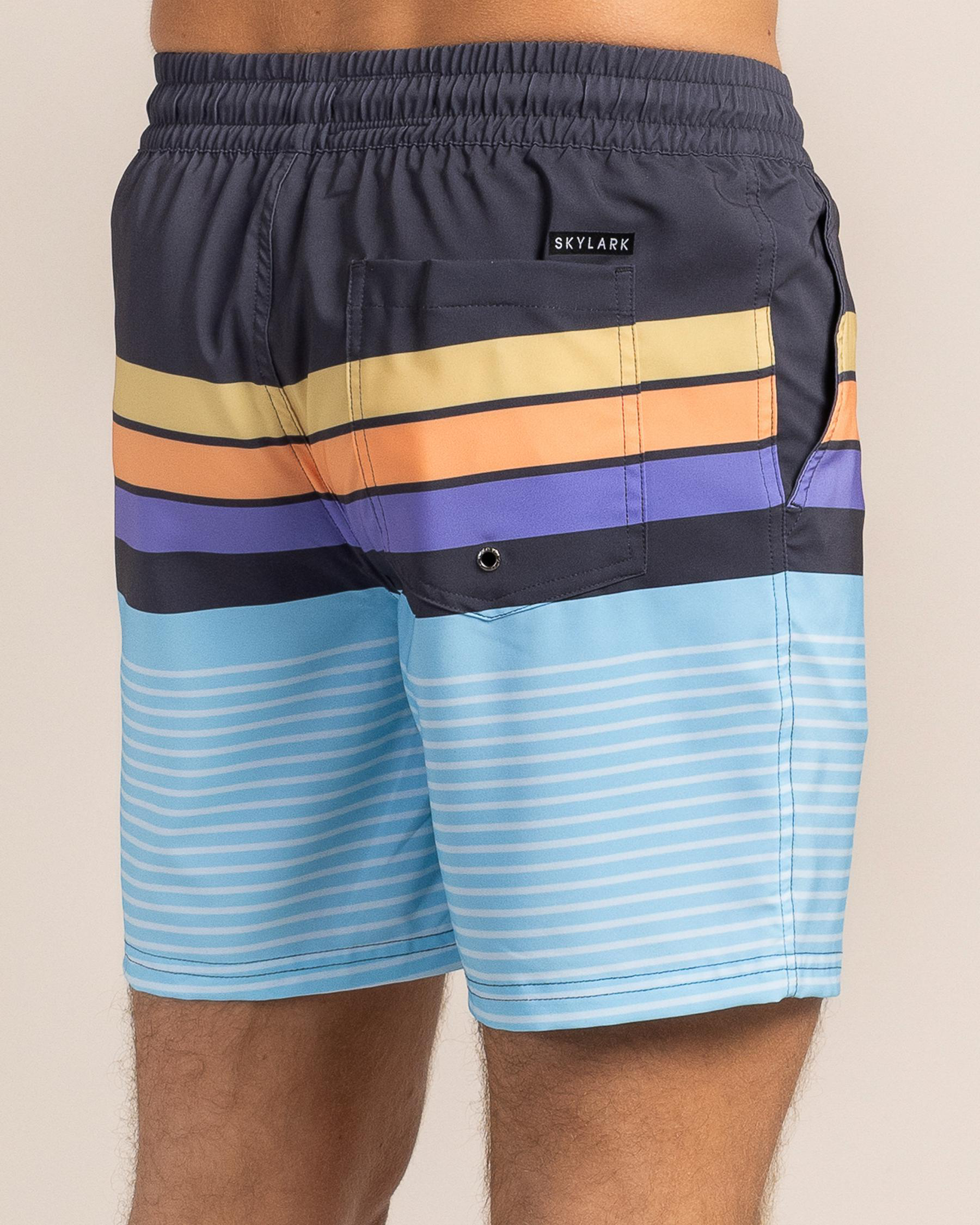 Solarcrest Elastic Waist Board Shorts
