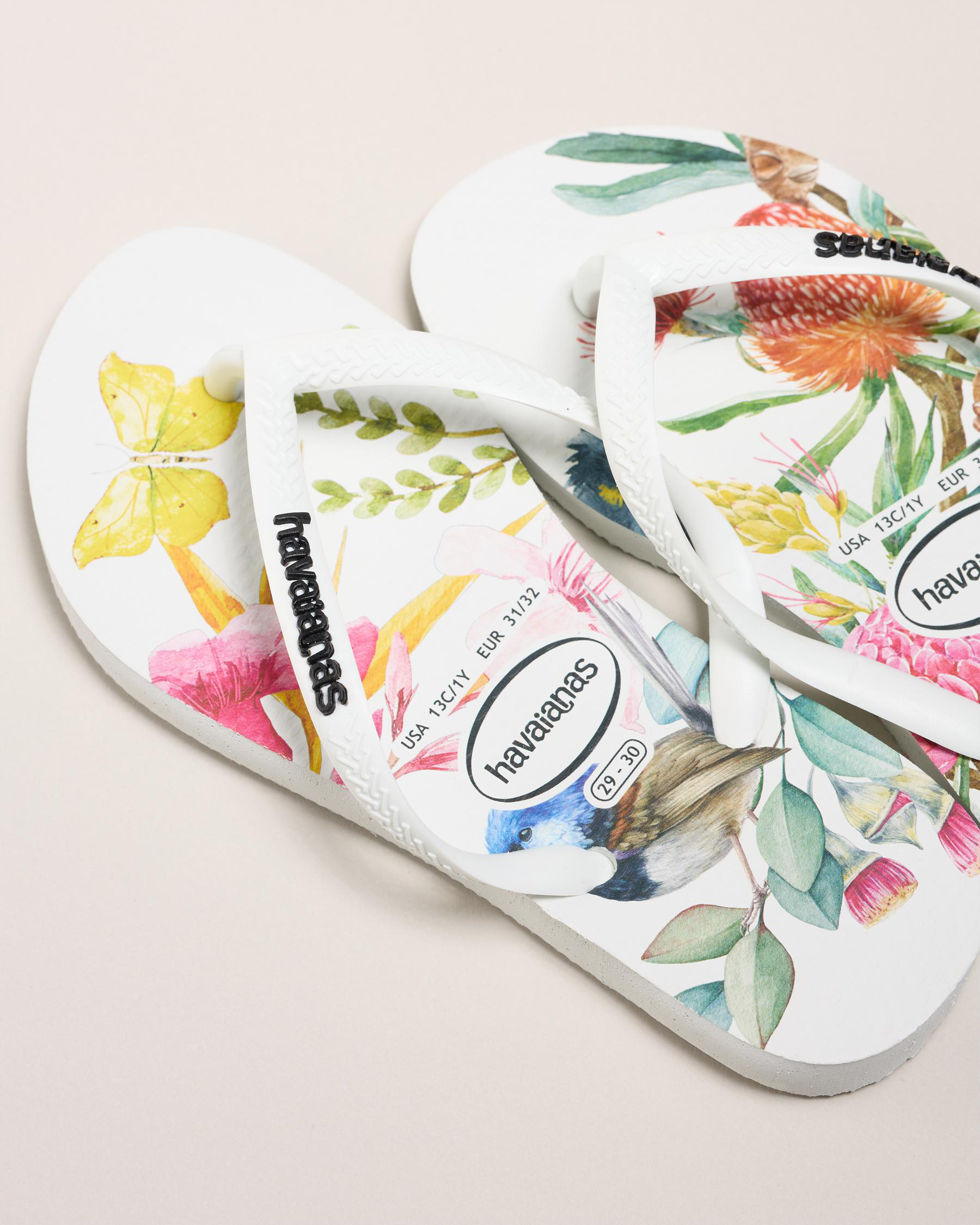 Kids' Slim Flora Thongs