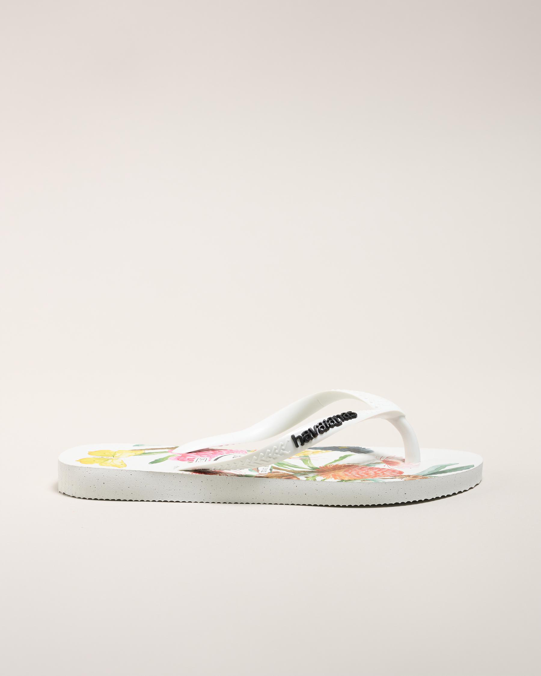 Kids' Slim Flora Thongs