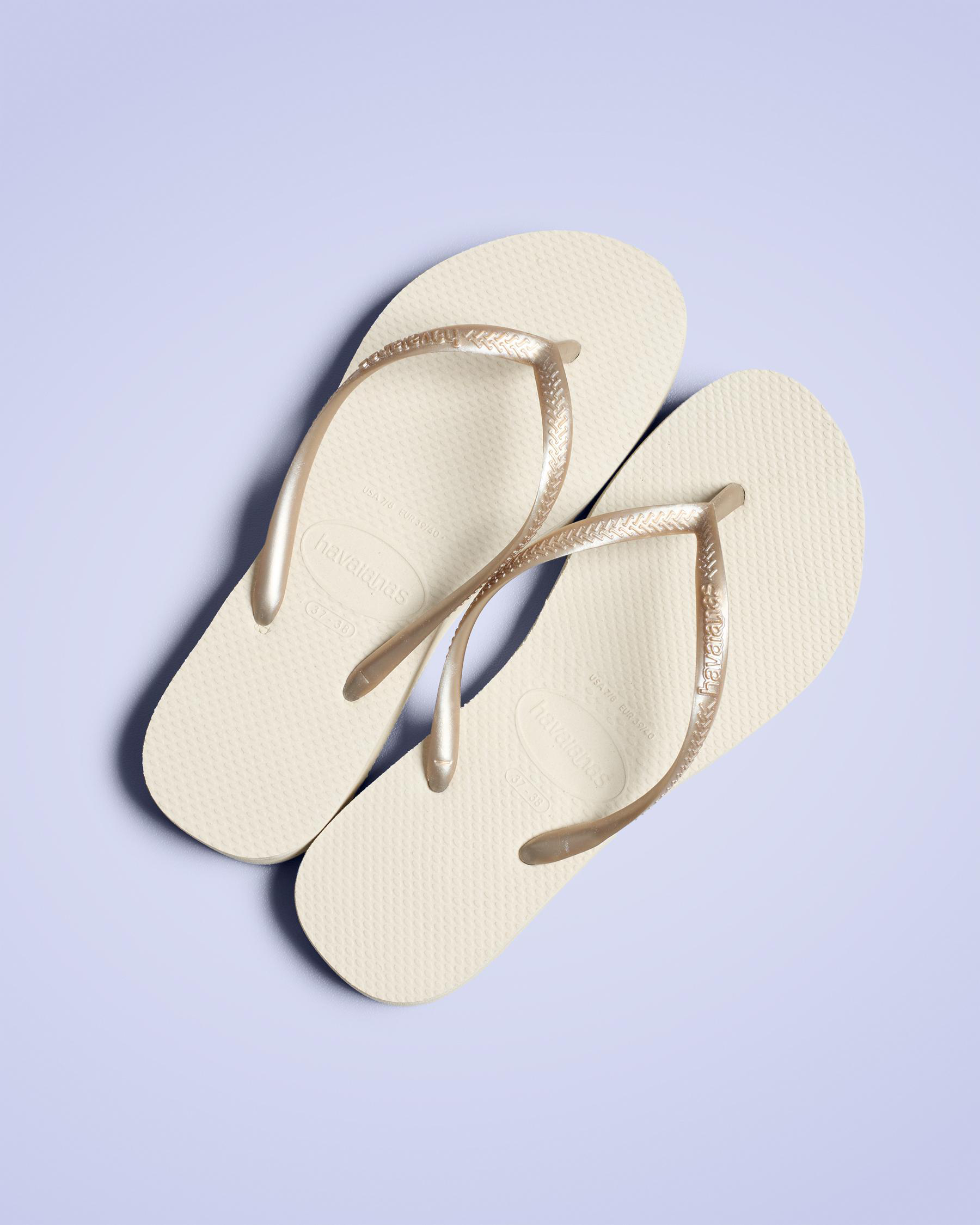 Slim Flatform Thongs