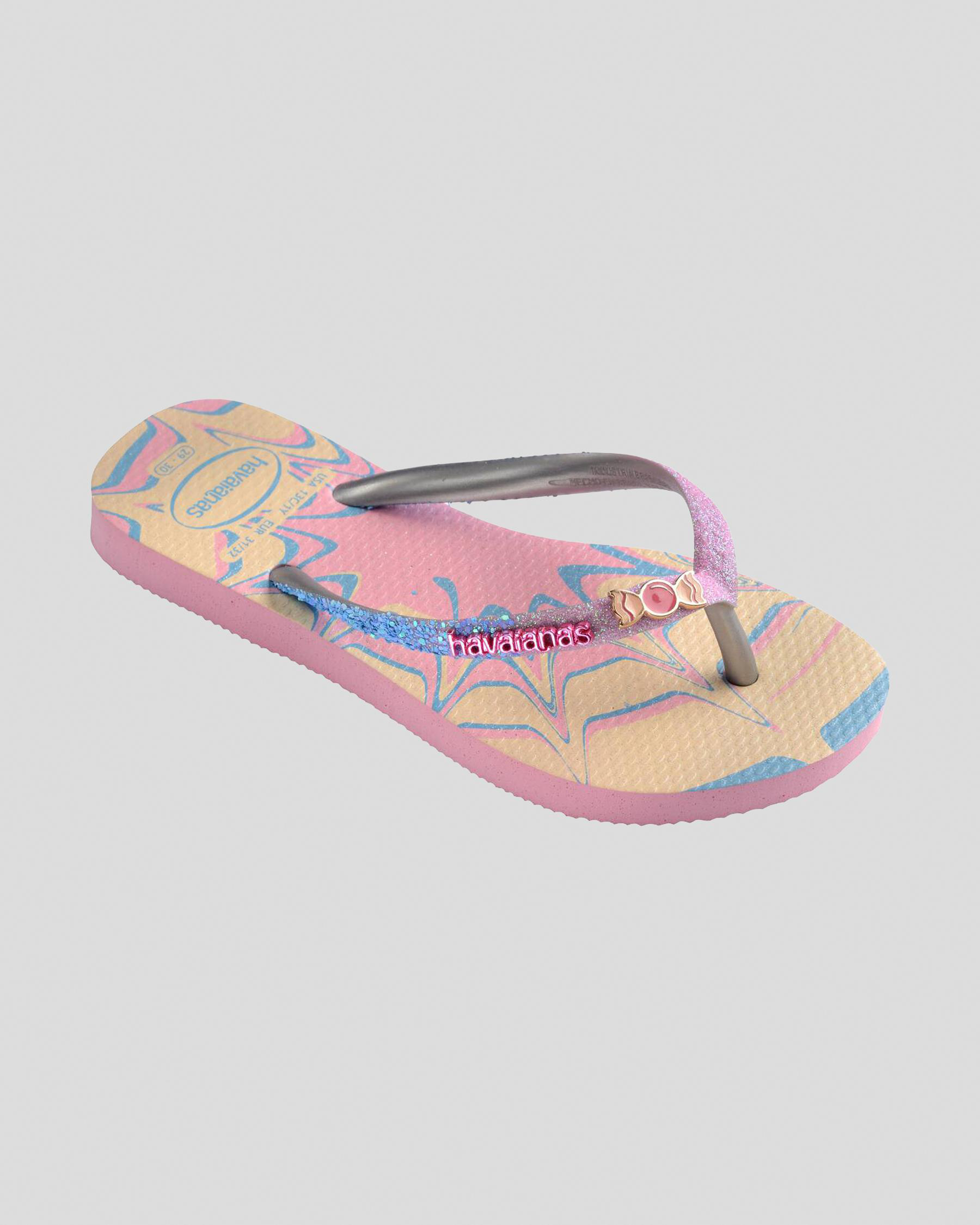 Kids' Slim Glitter Thongs