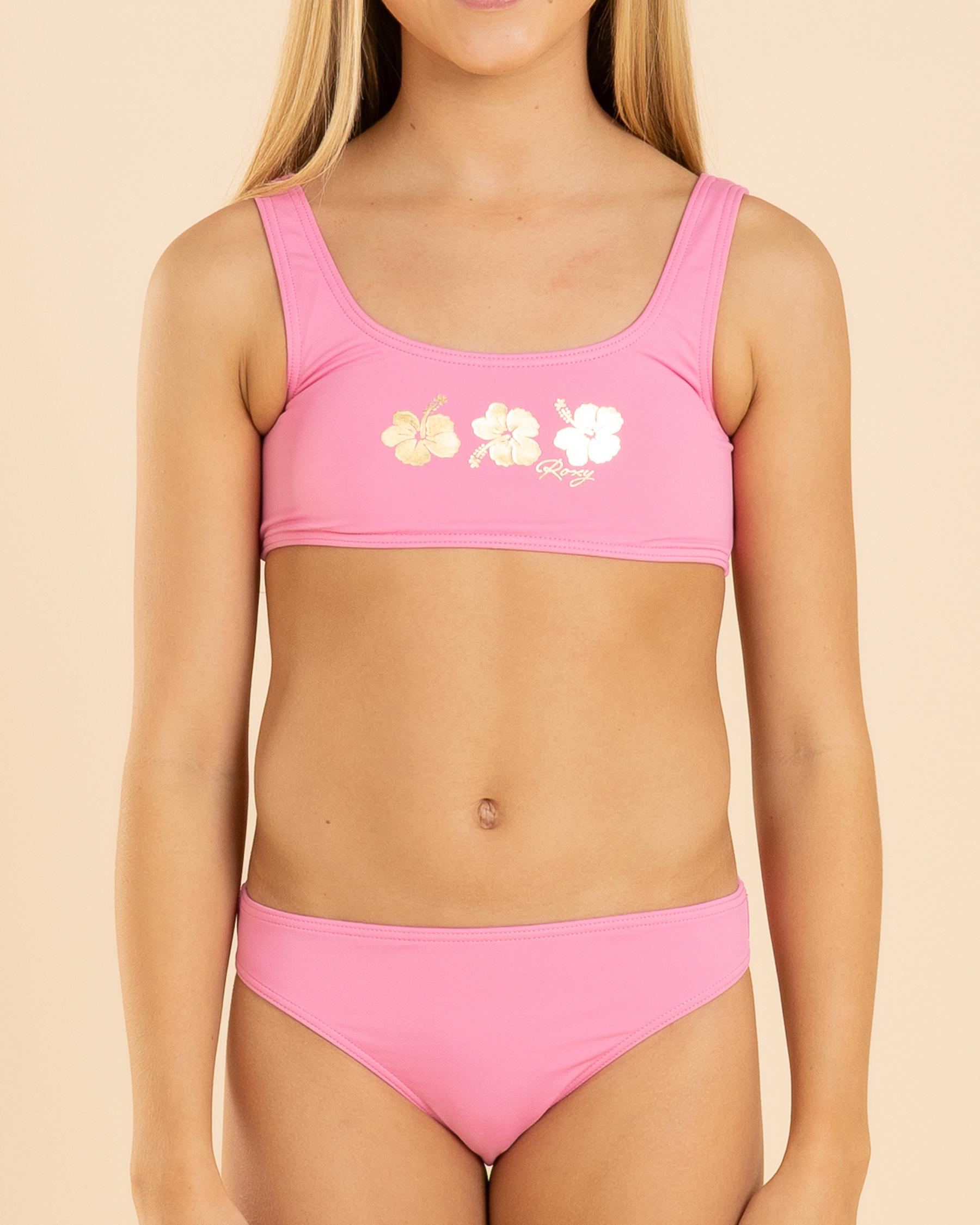 Hibiscus Bralette Bikini Set