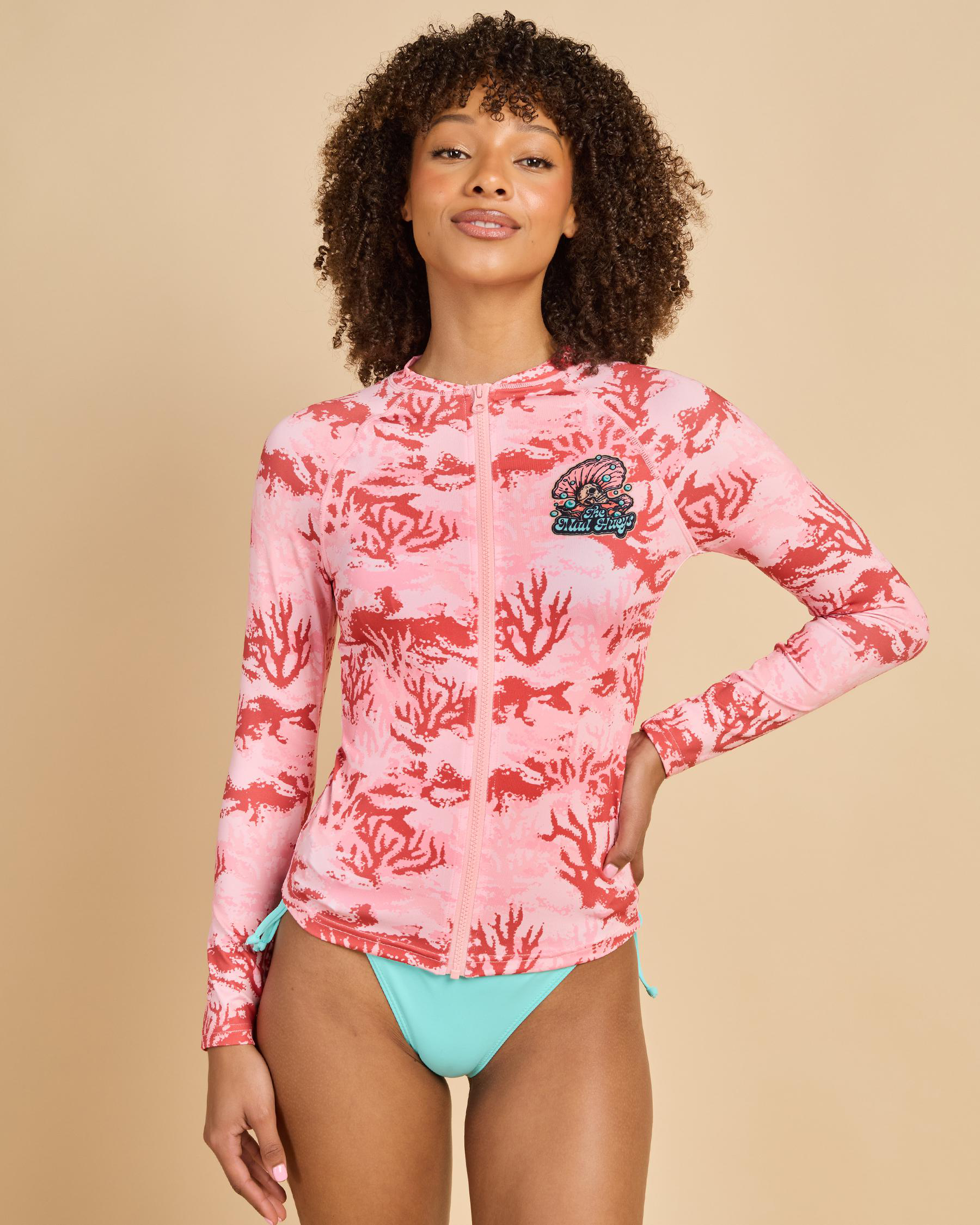 Tail Untold Zip Through Long Sleeve Rash Vest