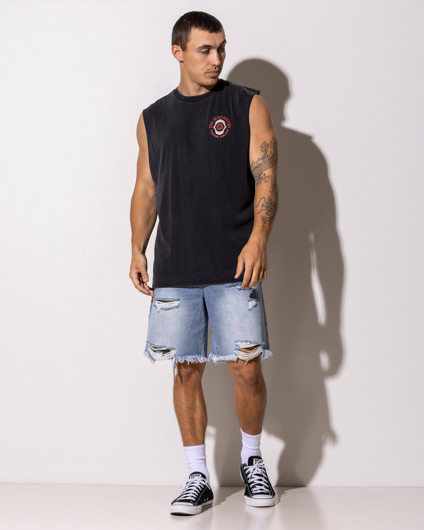 Shark Tins Muscle Tank