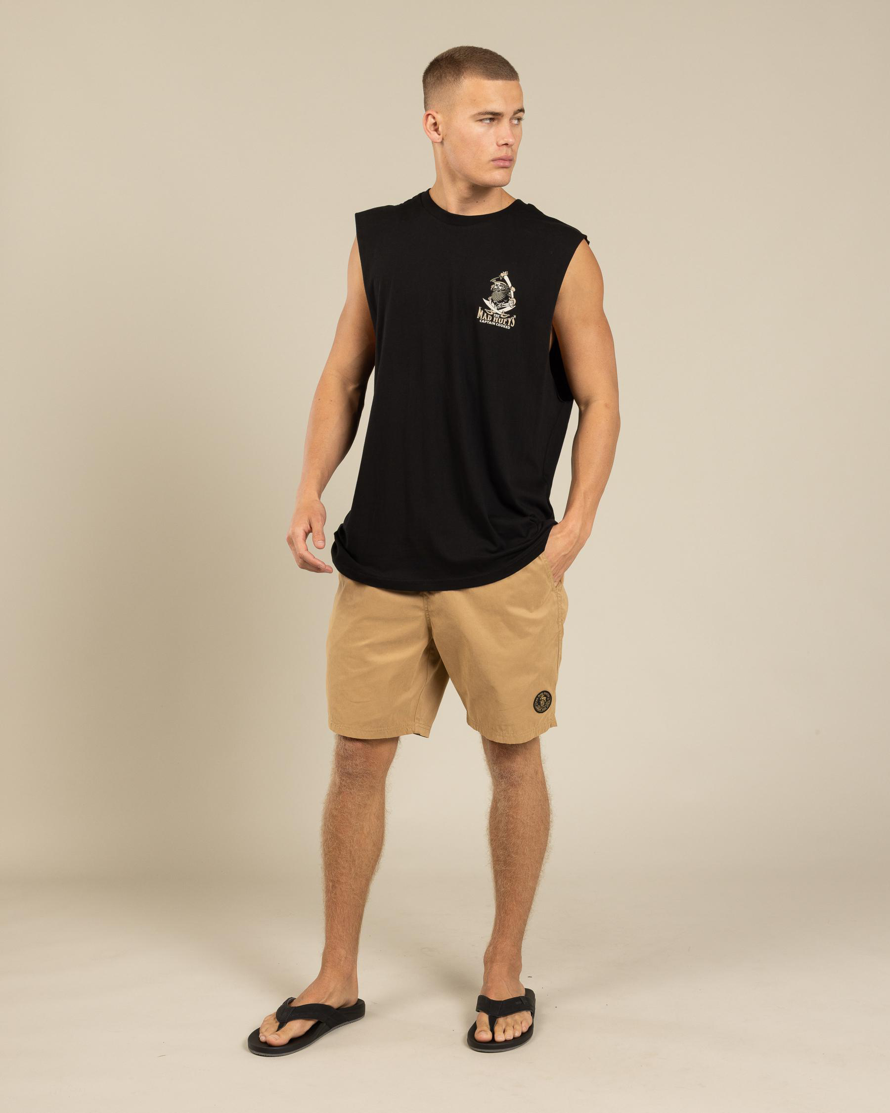 Captain Ship Faced Muscle Tank