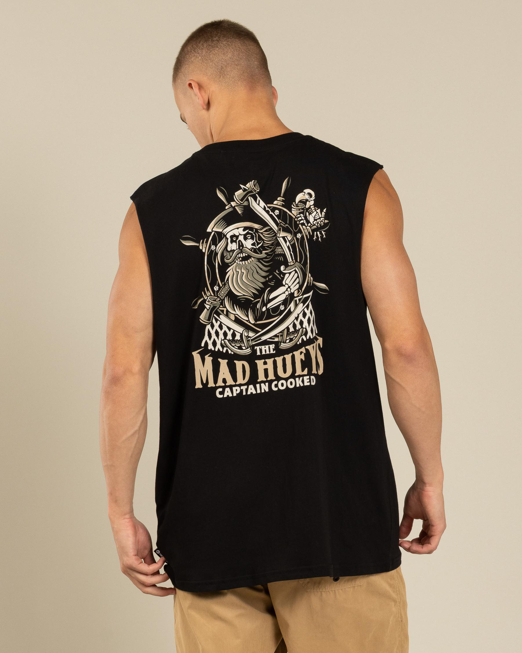 Captain Ship Faced Muscle Tank