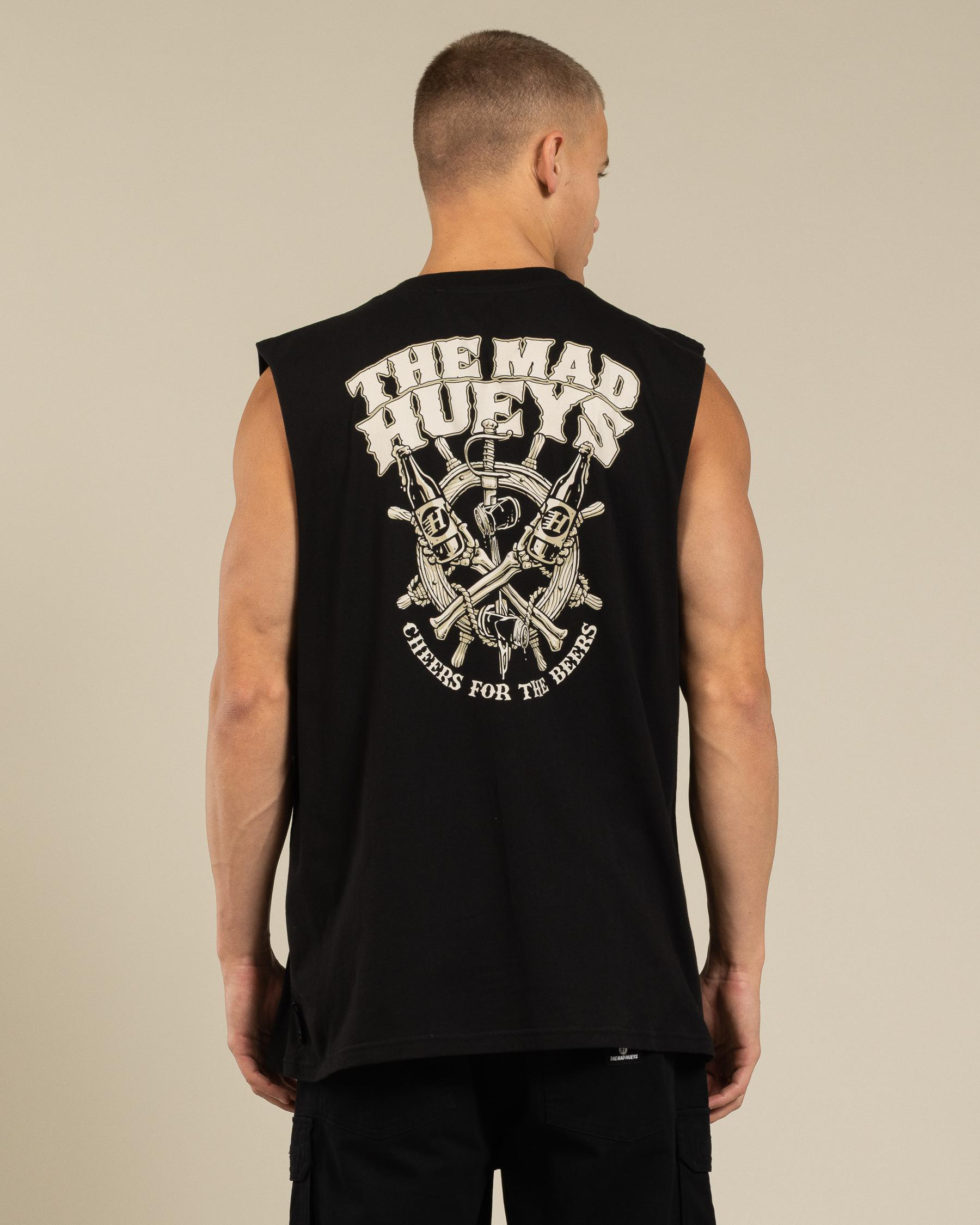 Ship Wheel Beers Muscle Tank