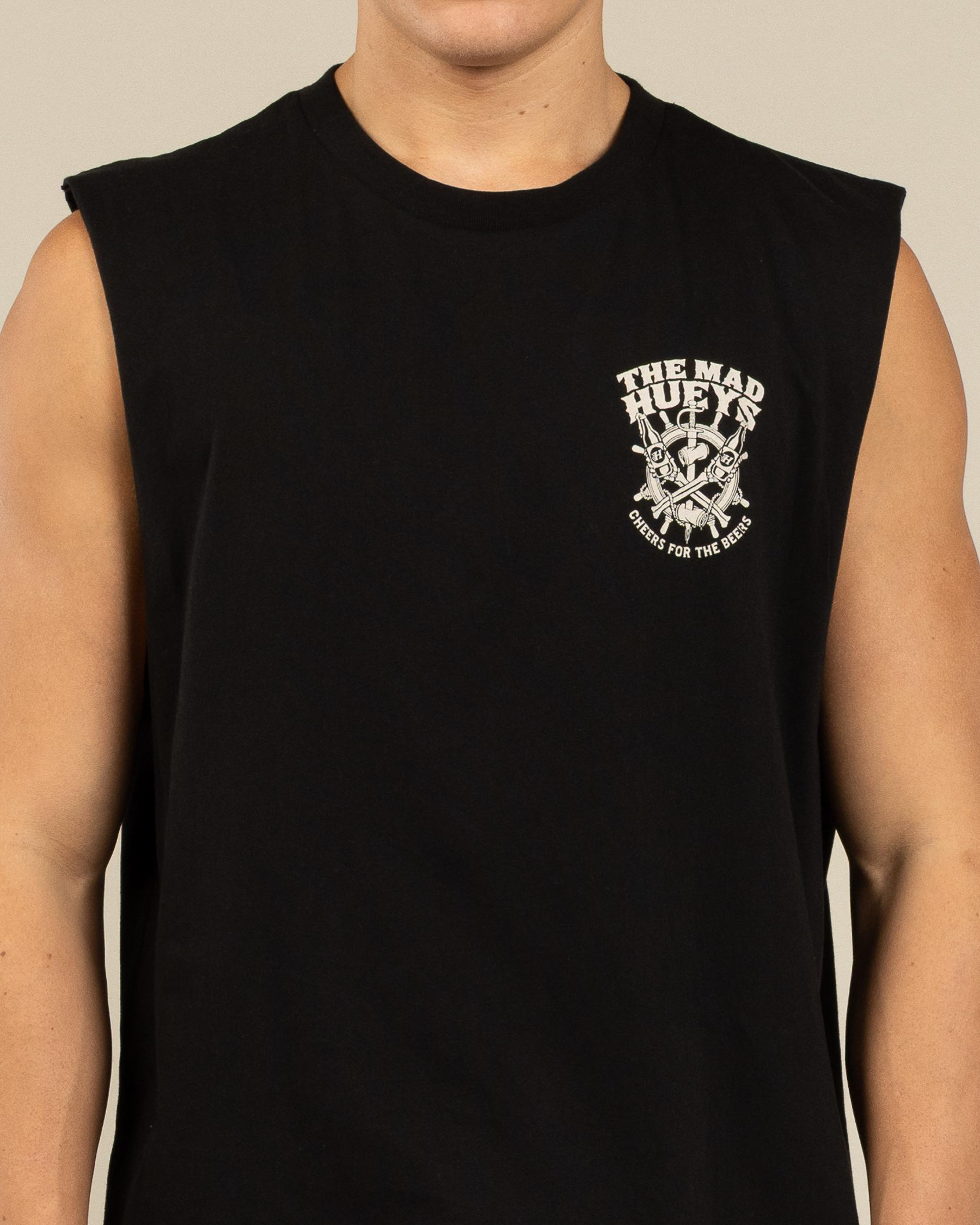 Ship Wheel Beers Muscle Tank