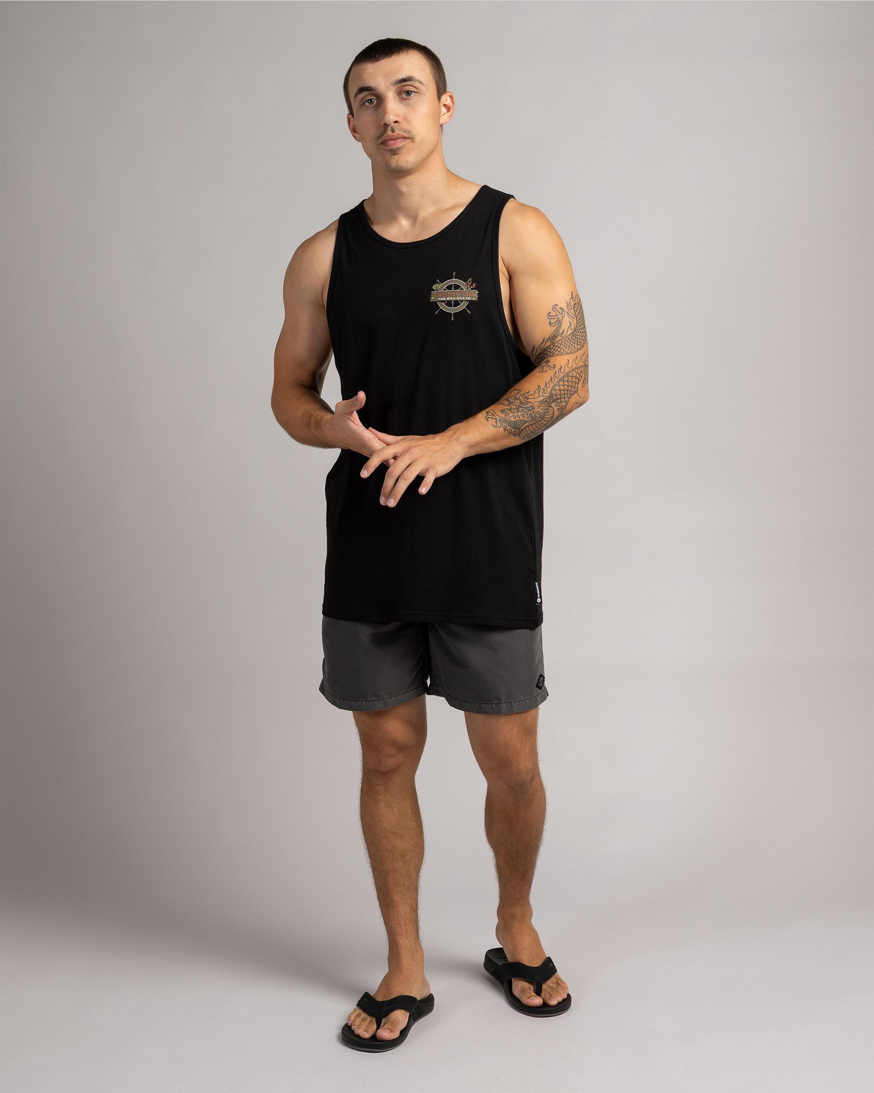 The Sea Captain Singlet Tank
