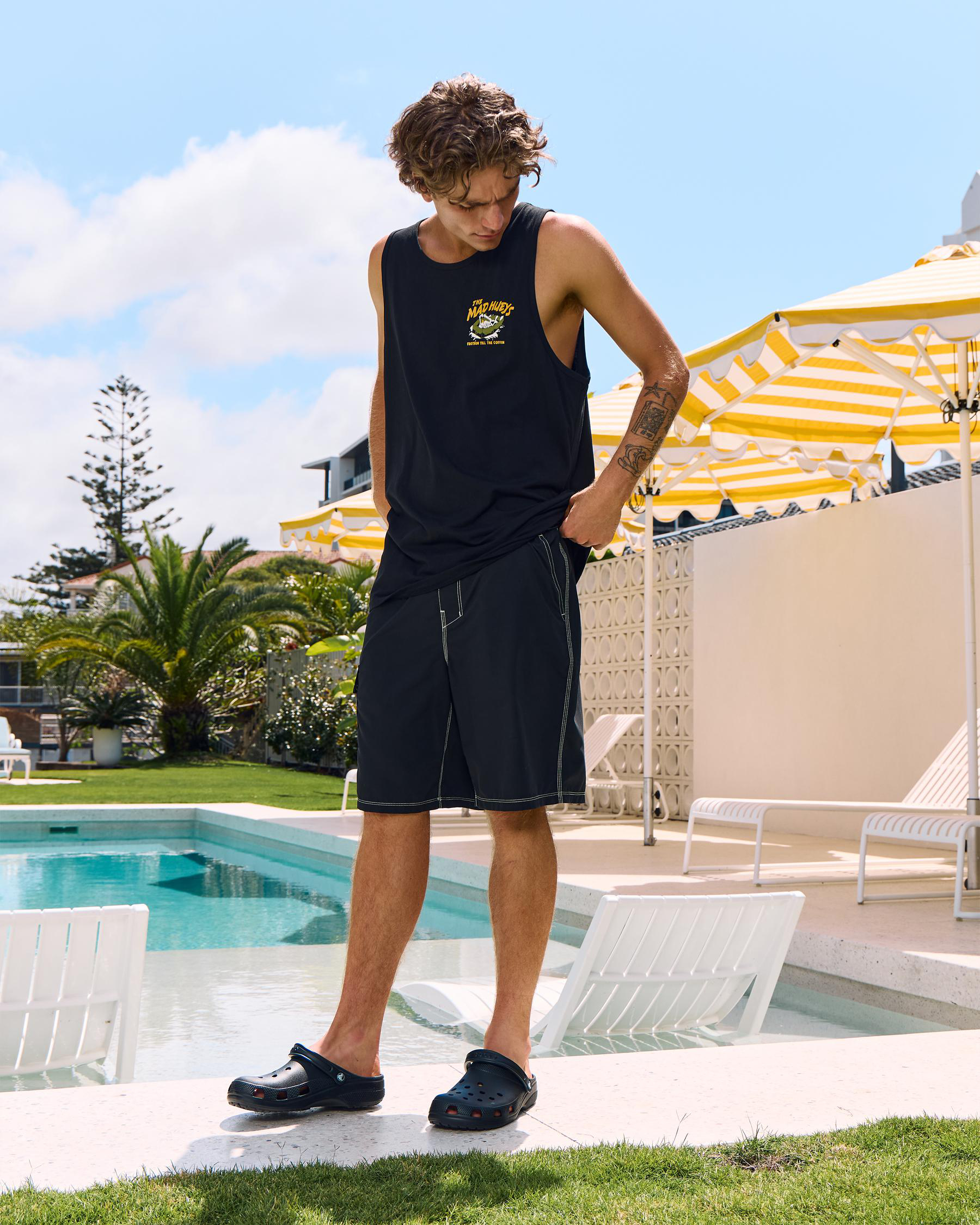 Frothin Coffin Singlet Tank