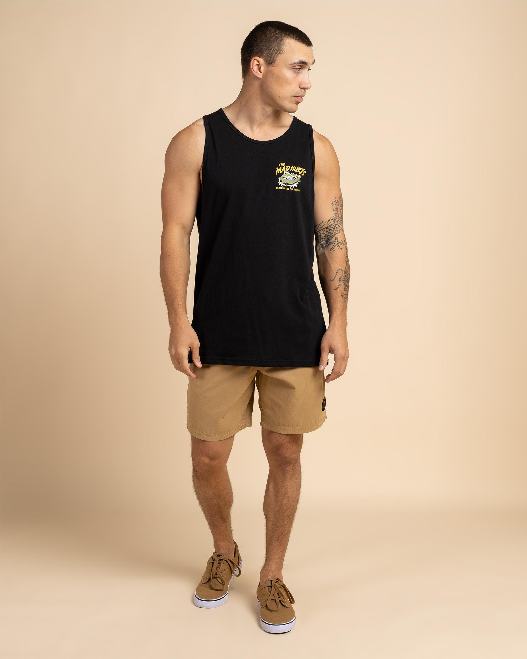 Frothin Coffin Singlet Tank