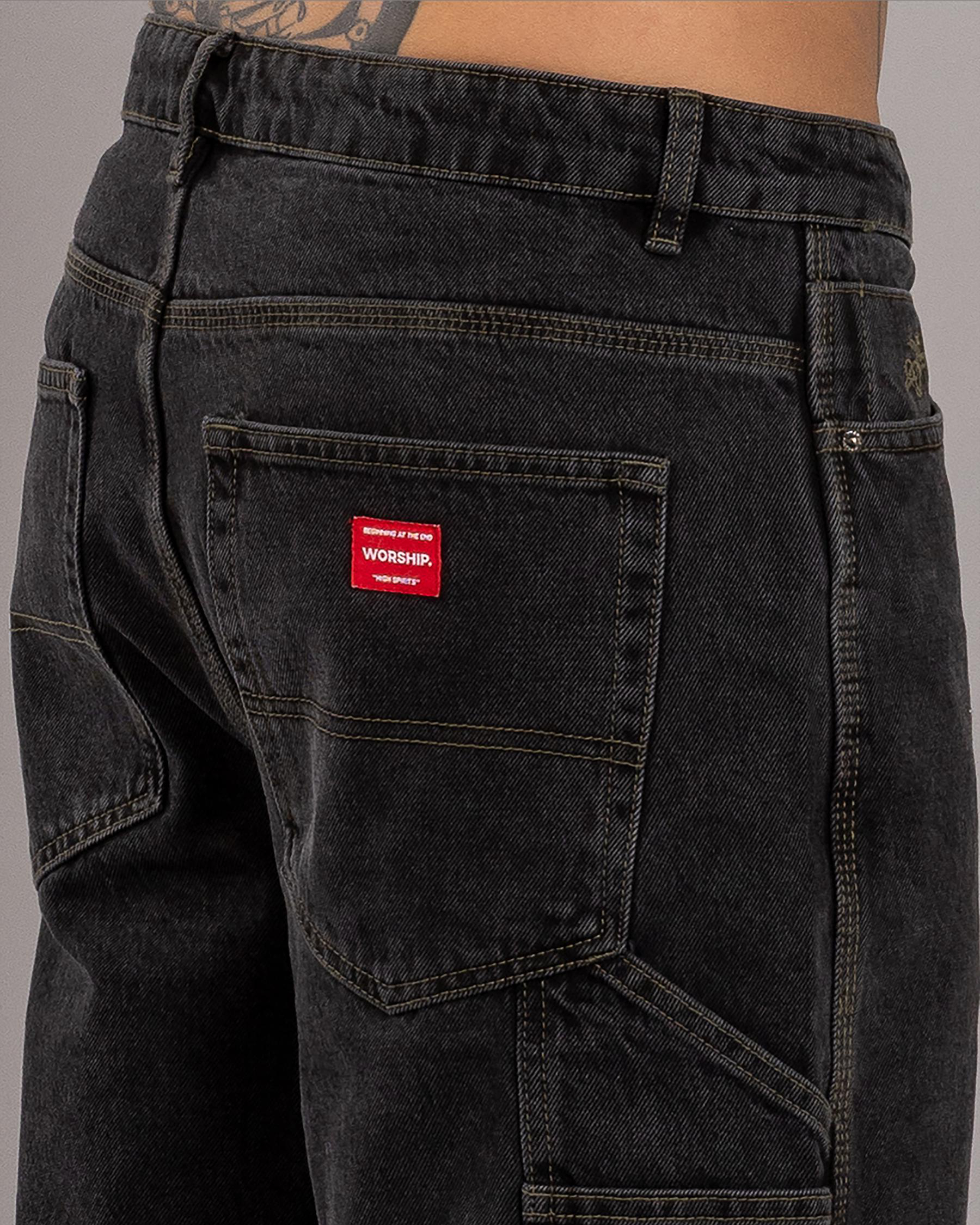Carpenter Jean Shorts