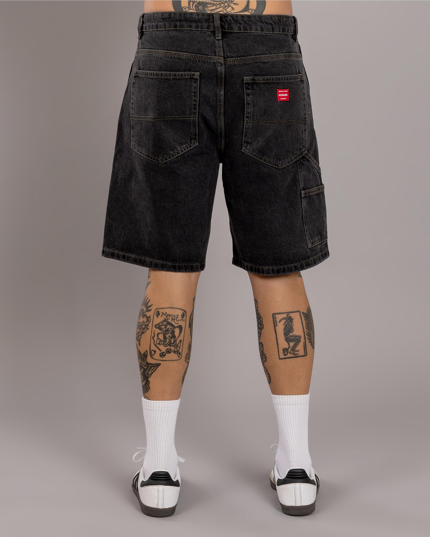 Carpenter Jean Shorts