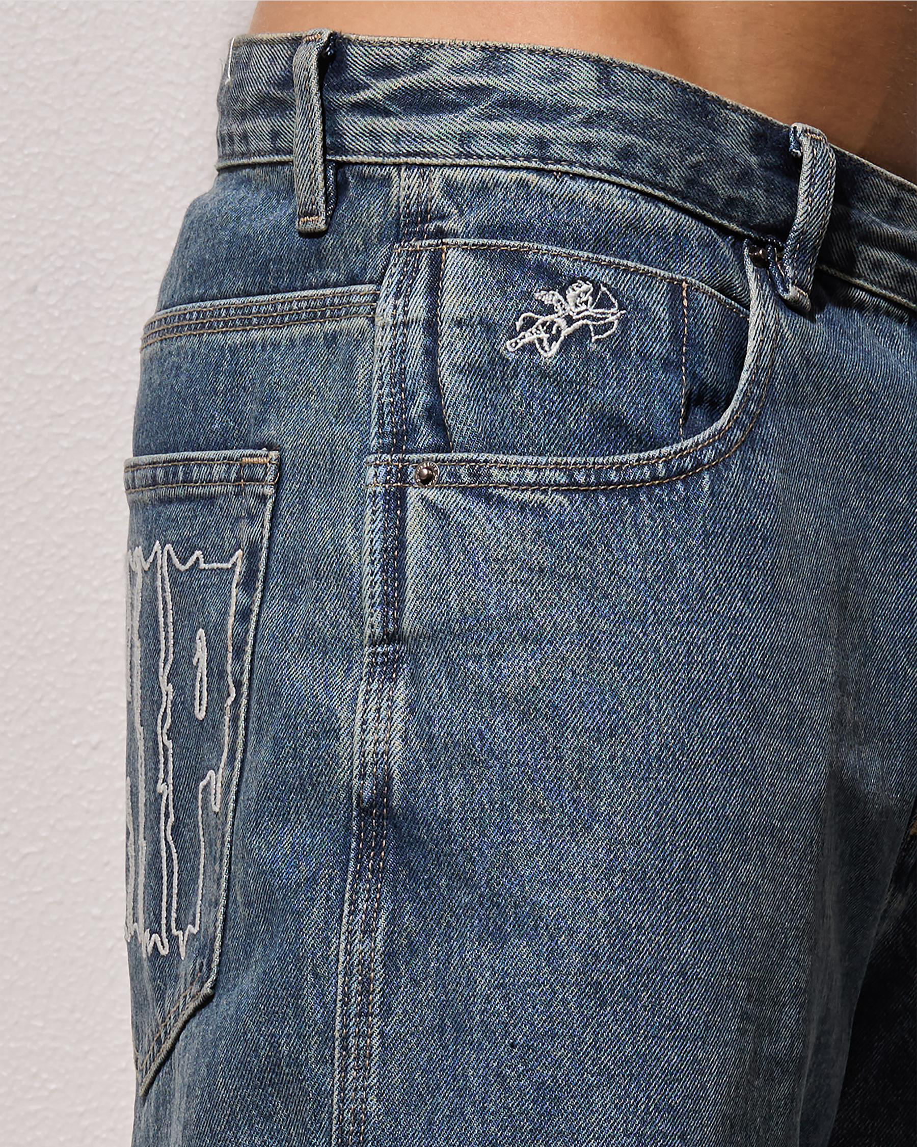 Logorama Big Dawg Jean Shorts