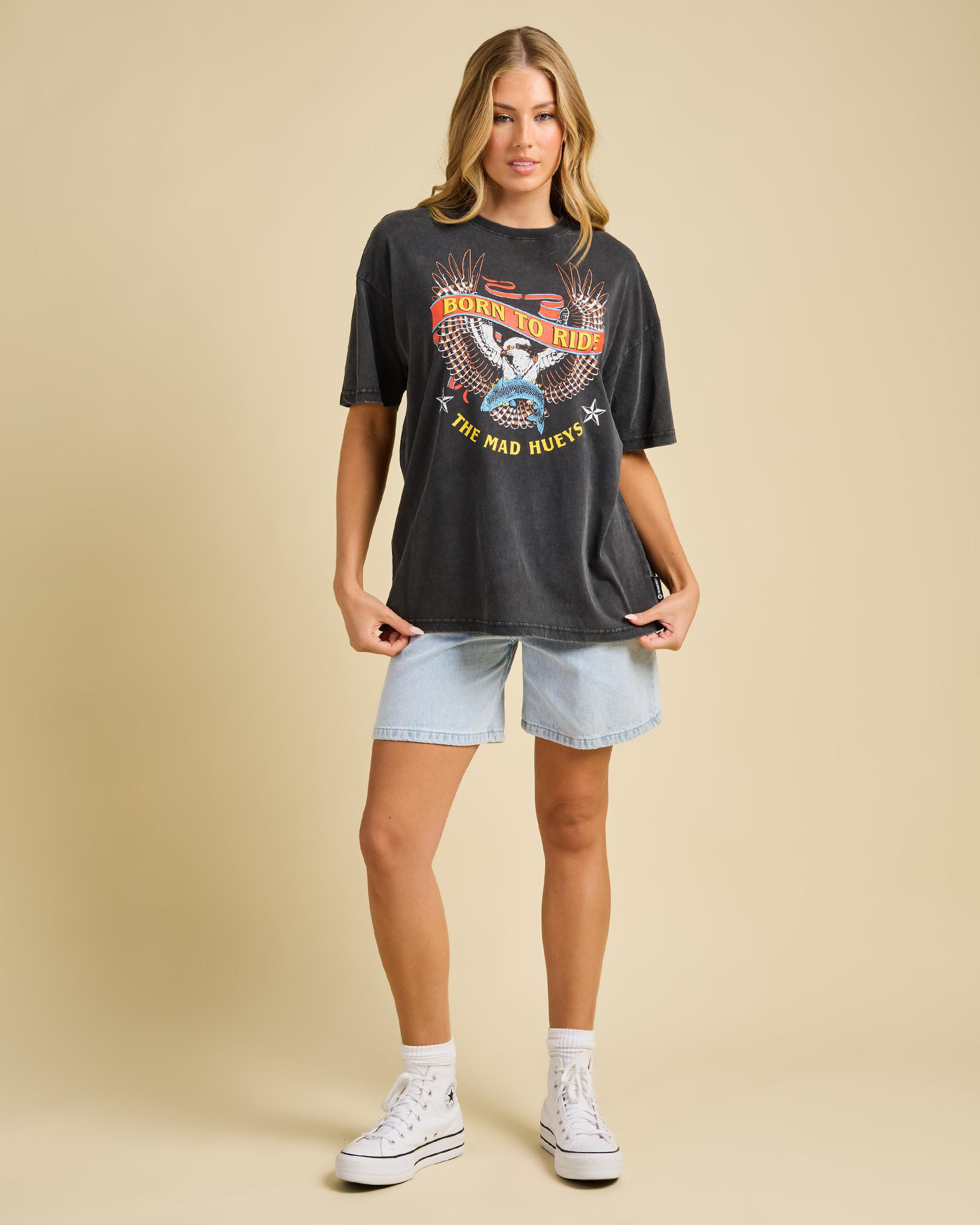 Born To Ride Oversized T-Shirt