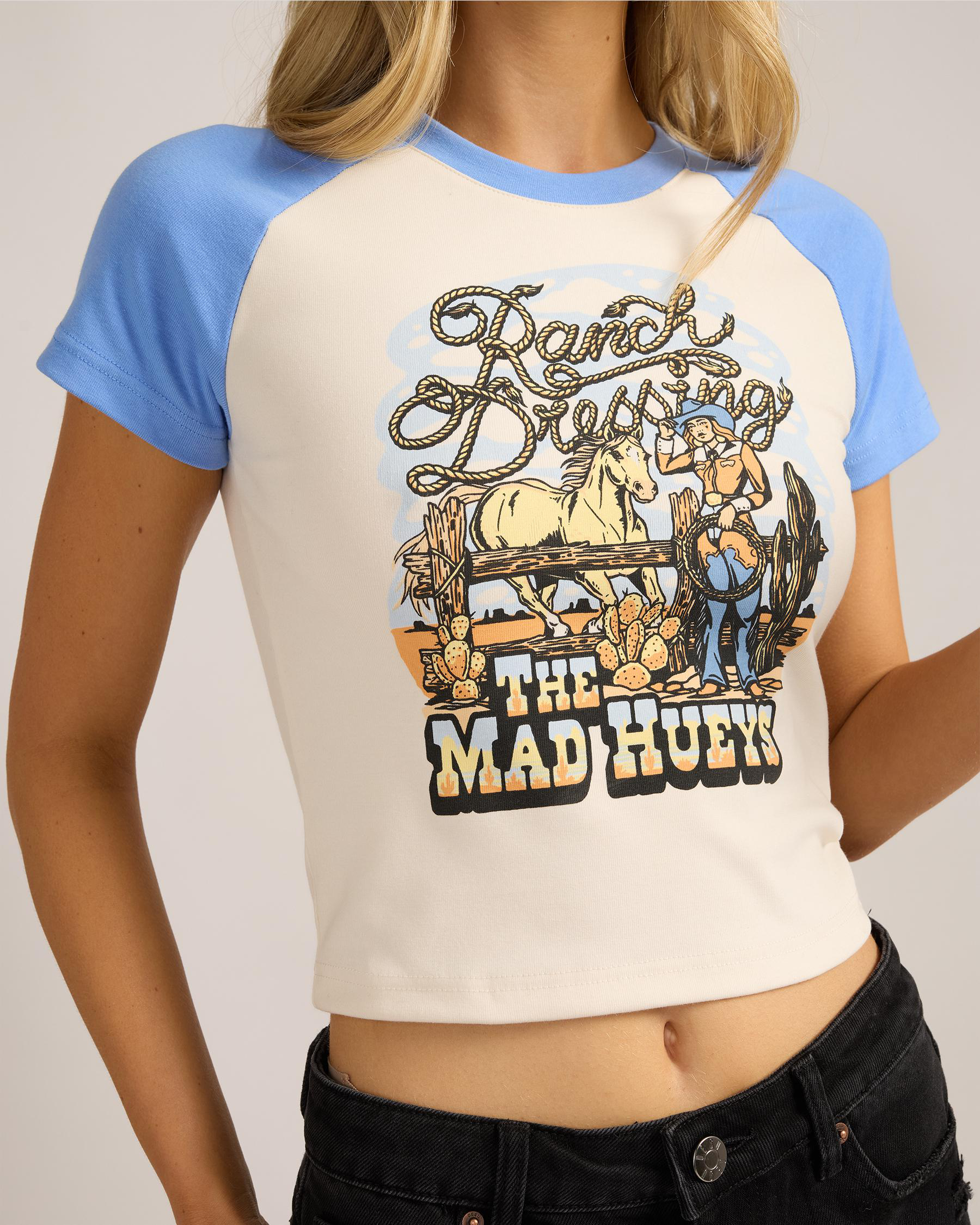 Ranch Dressing Baby Raglan T-Shirt