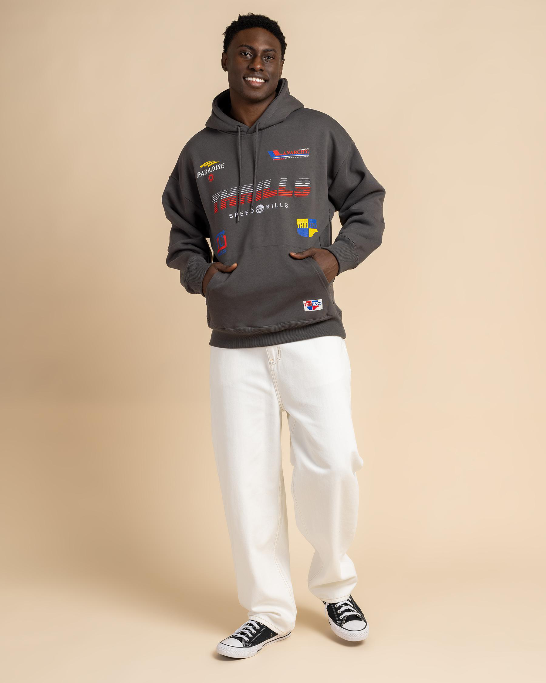 Anarchy In Paradise Slouch Hoodie