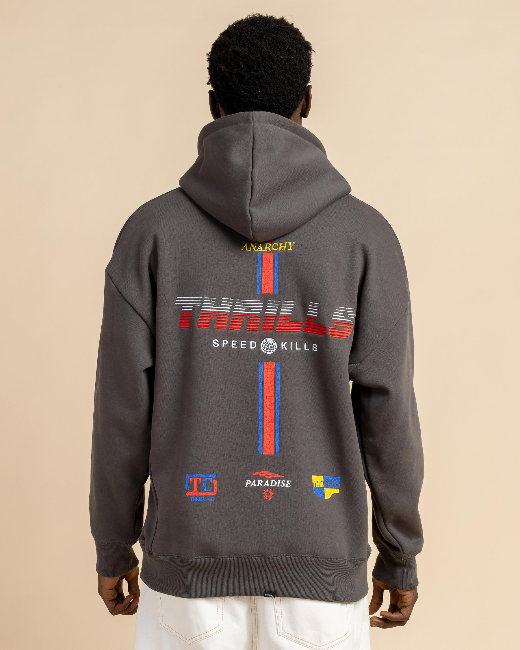 Anarchy In Paradise Slouch Hoodie