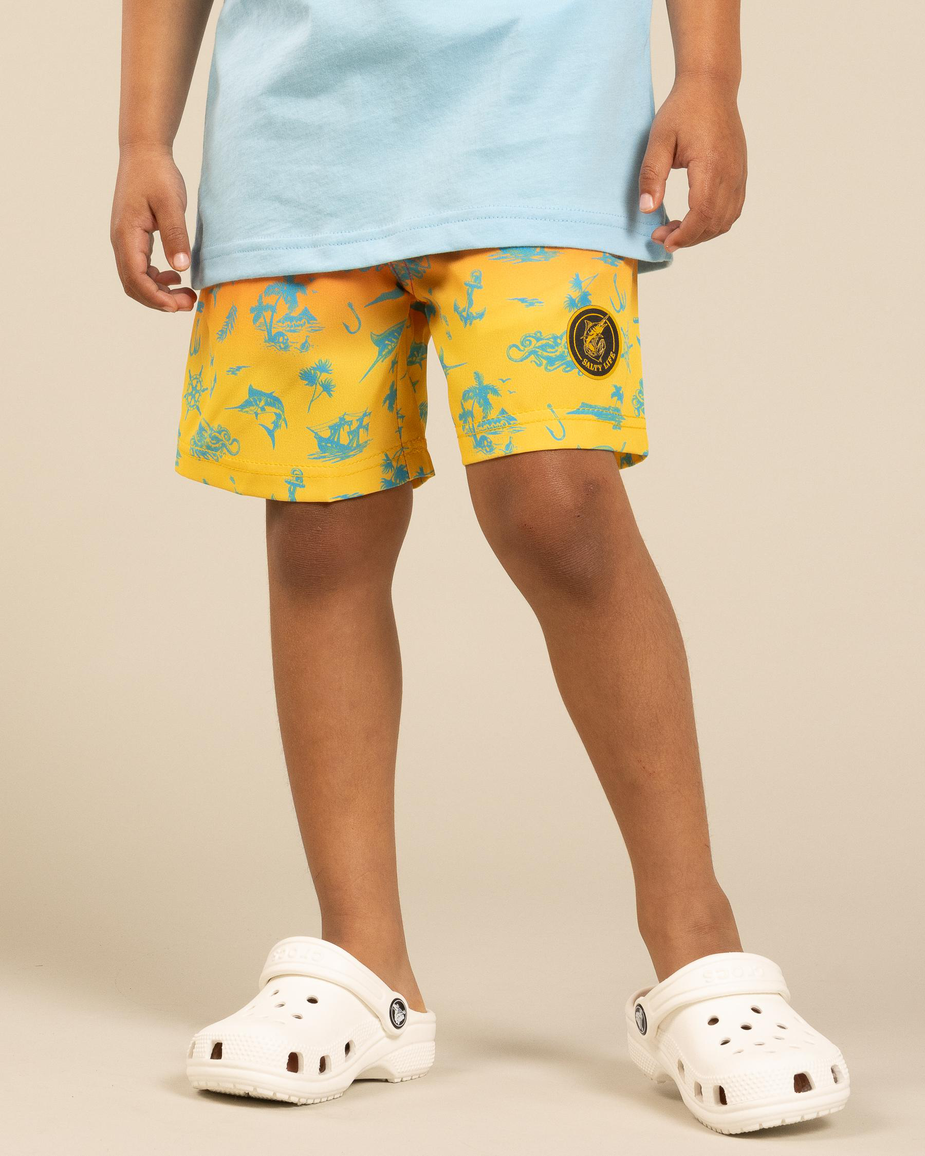 Toddlers' Mystify Elastic Waist Shorts