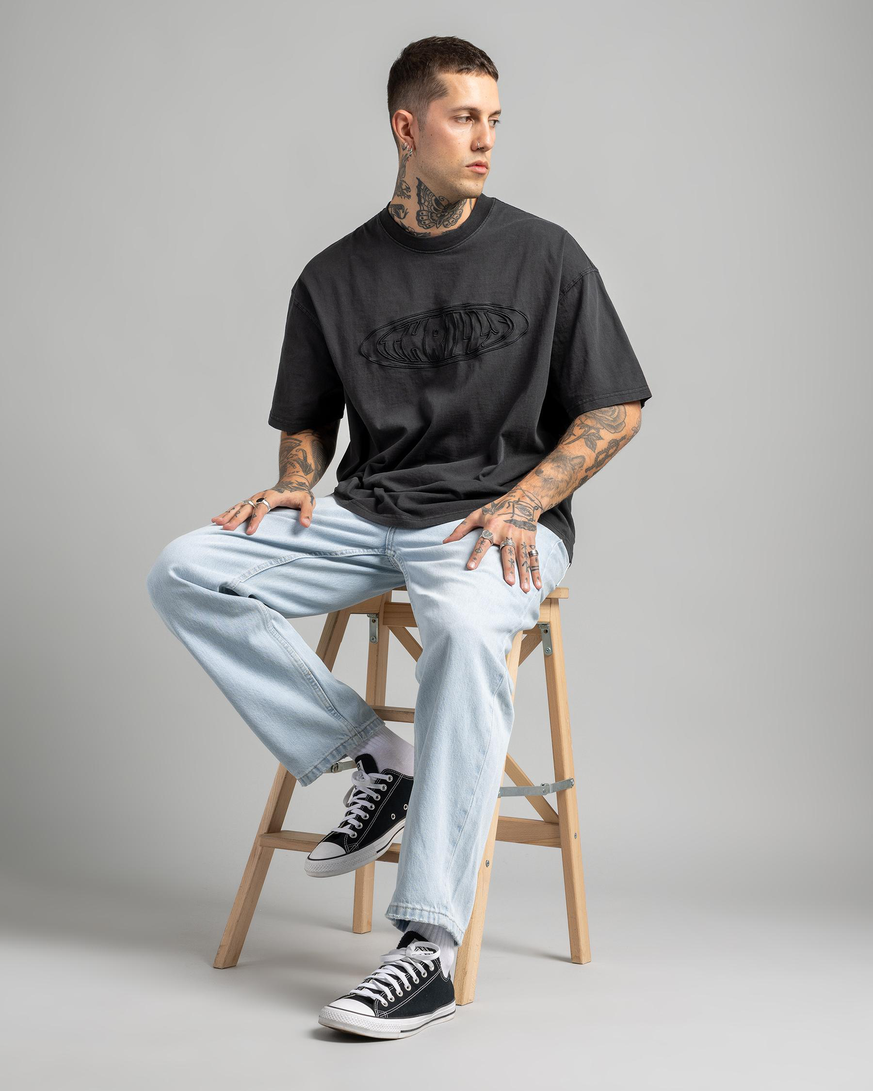 Shadowless Embro Oversize Box Fit T-Shirt