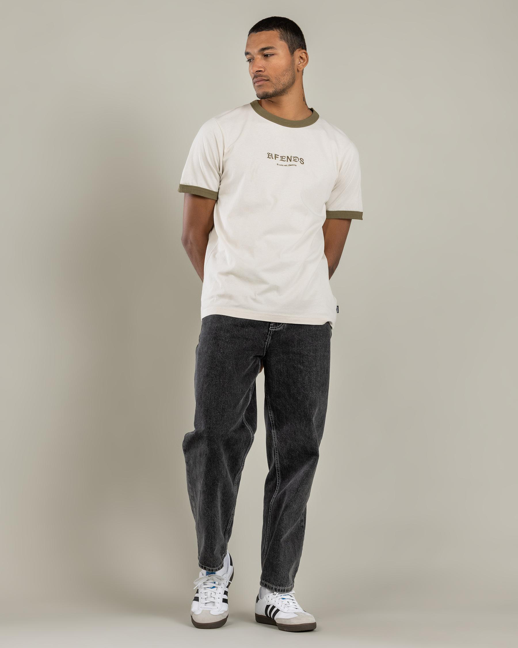 Mix Up Recycled Ringer T-Shirt