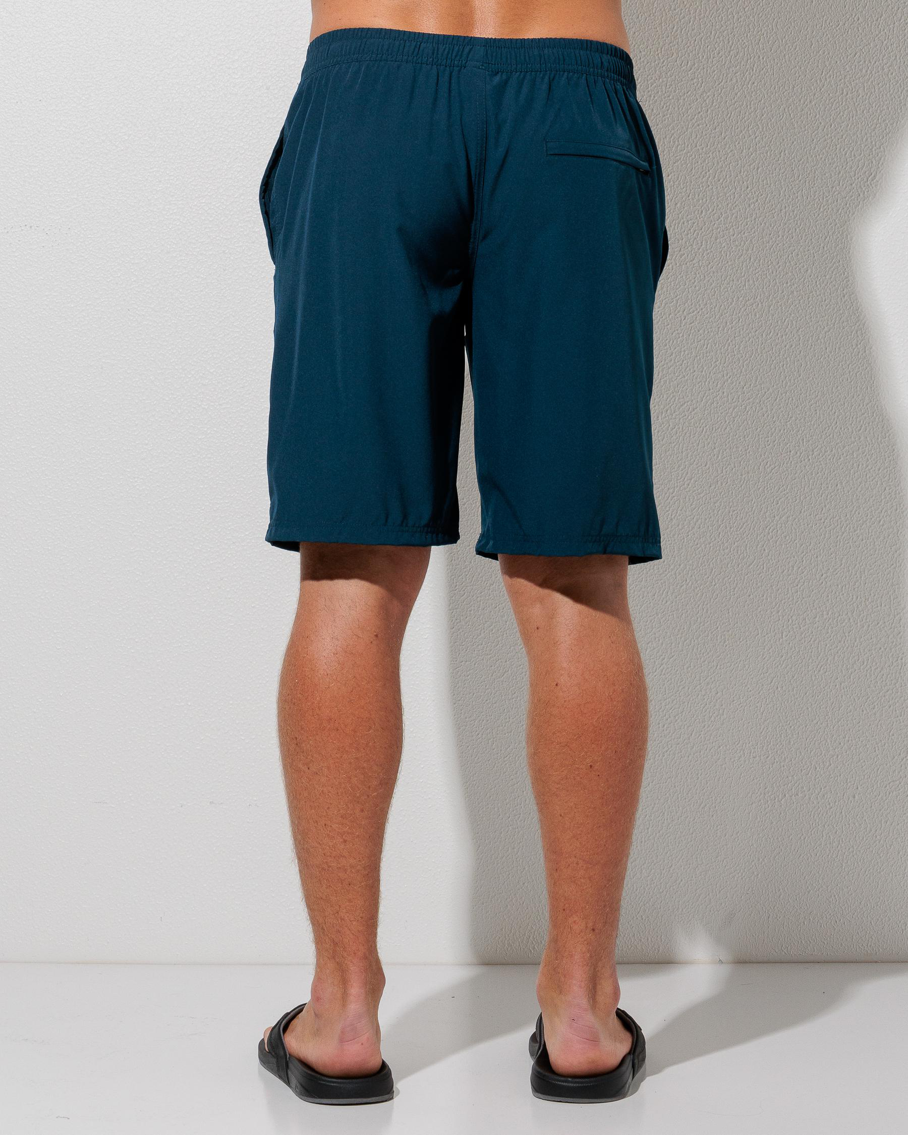 Power Up Elastic Waist Board Shorts