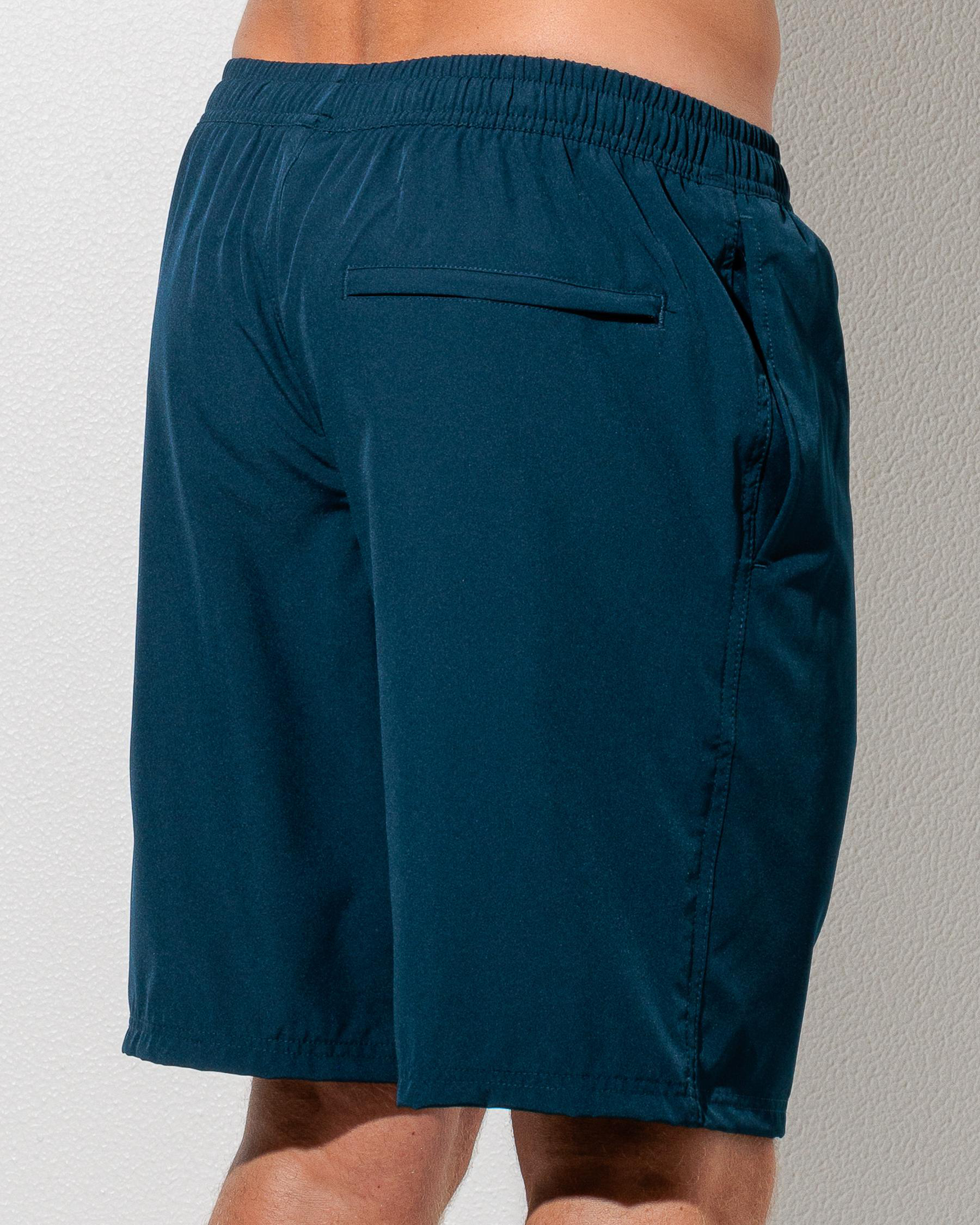 Power Up Elastic Waist Board Shorts