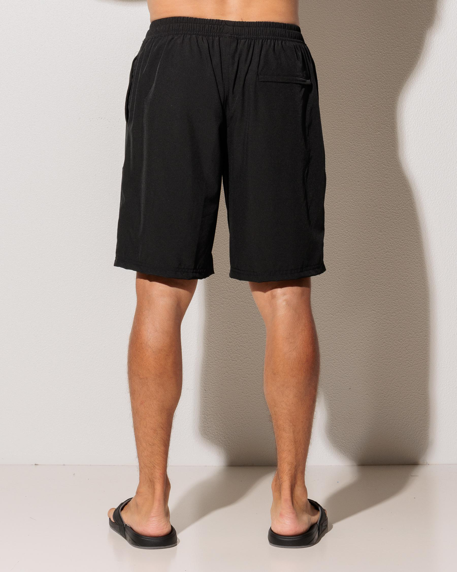 Power Up Elastic Waist Board Shorts