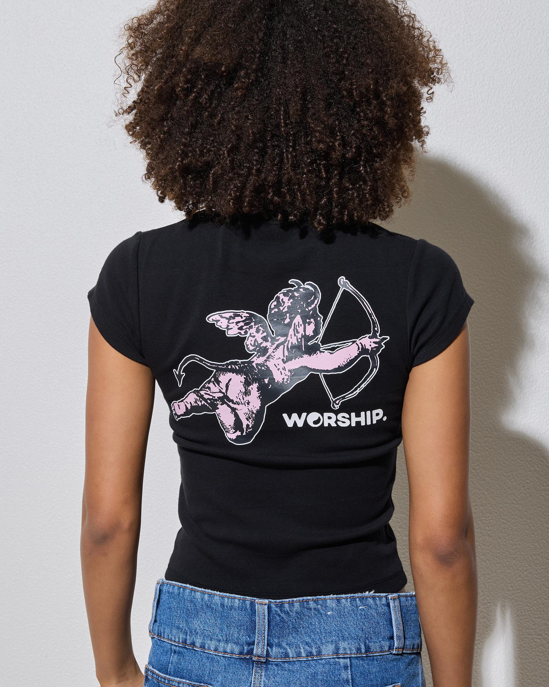 Cherub Cap Sleeve T-Shirt