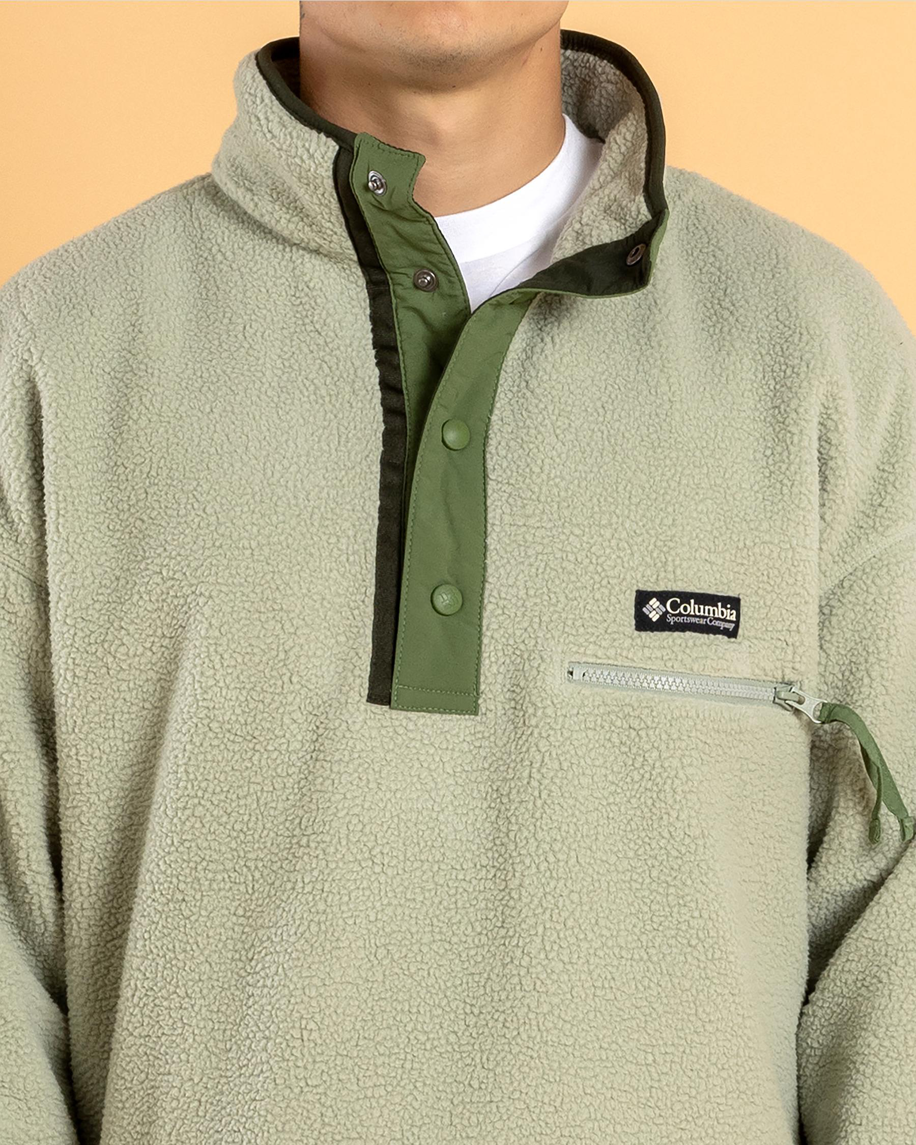 Helvetia Half Snap Fleece Sweatshirt