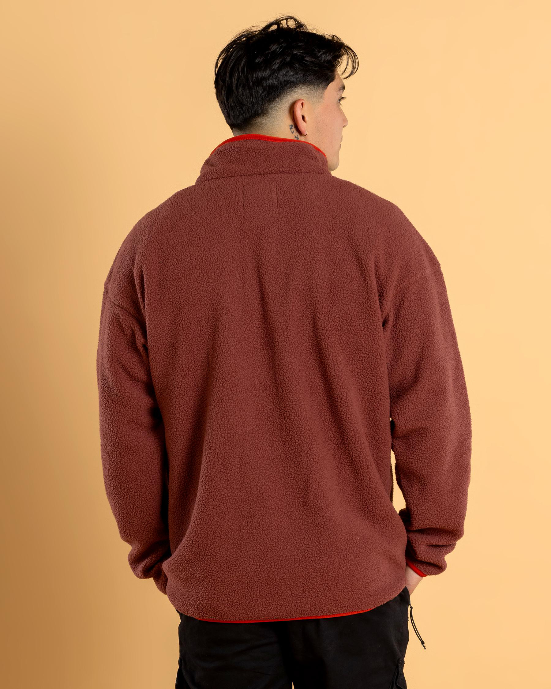 Helvetia Half Snap Fleece Sweatshirt