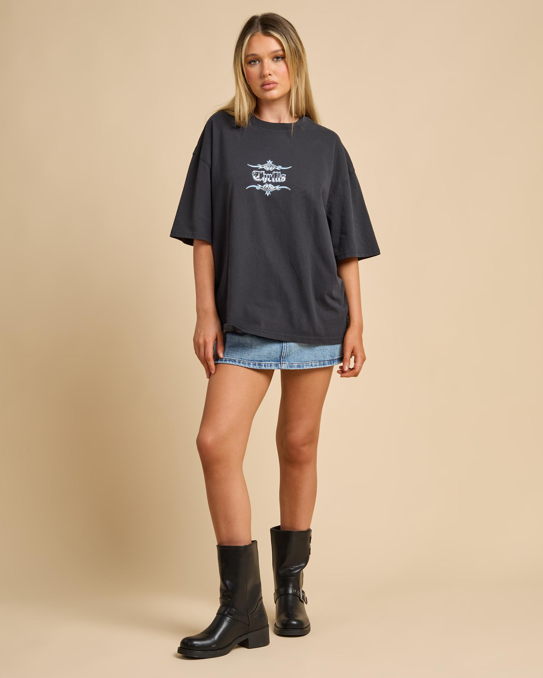 Metal And Mayhem Oversized T-Shirt