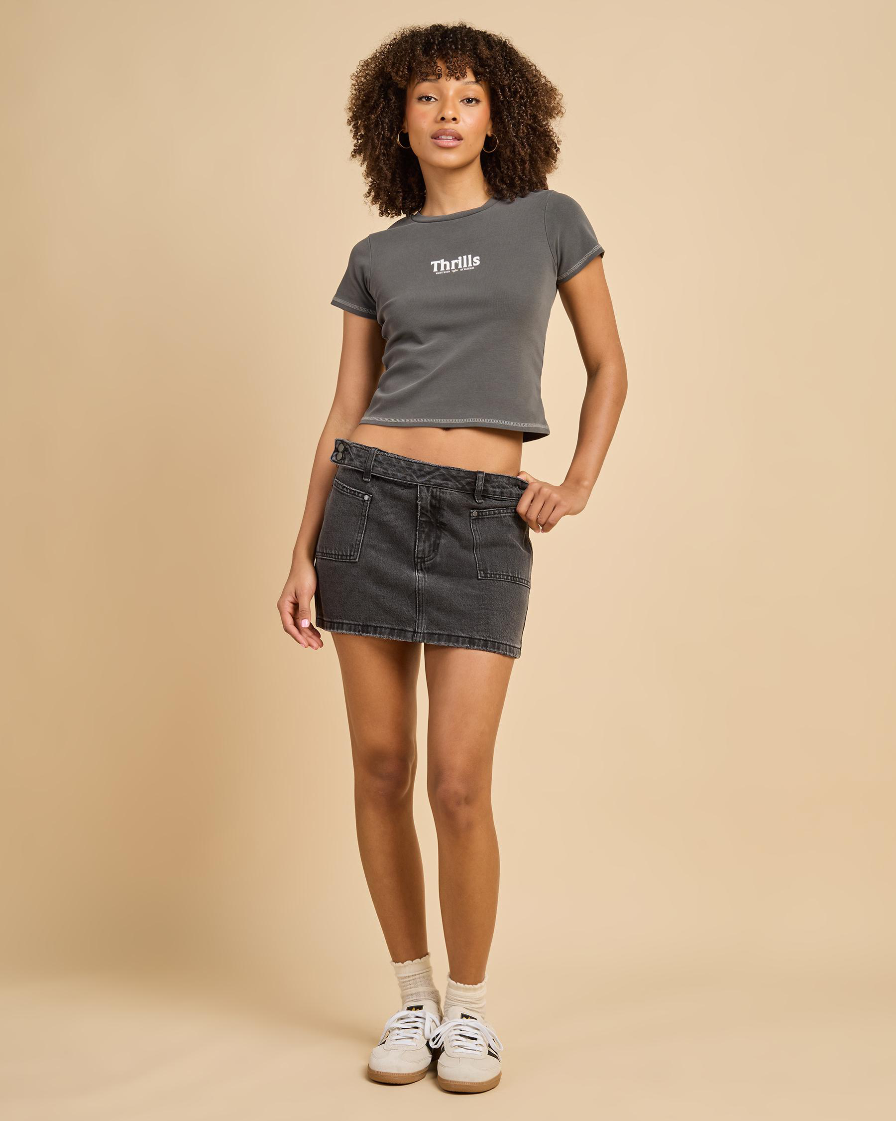 Wyatt Denim Skirt