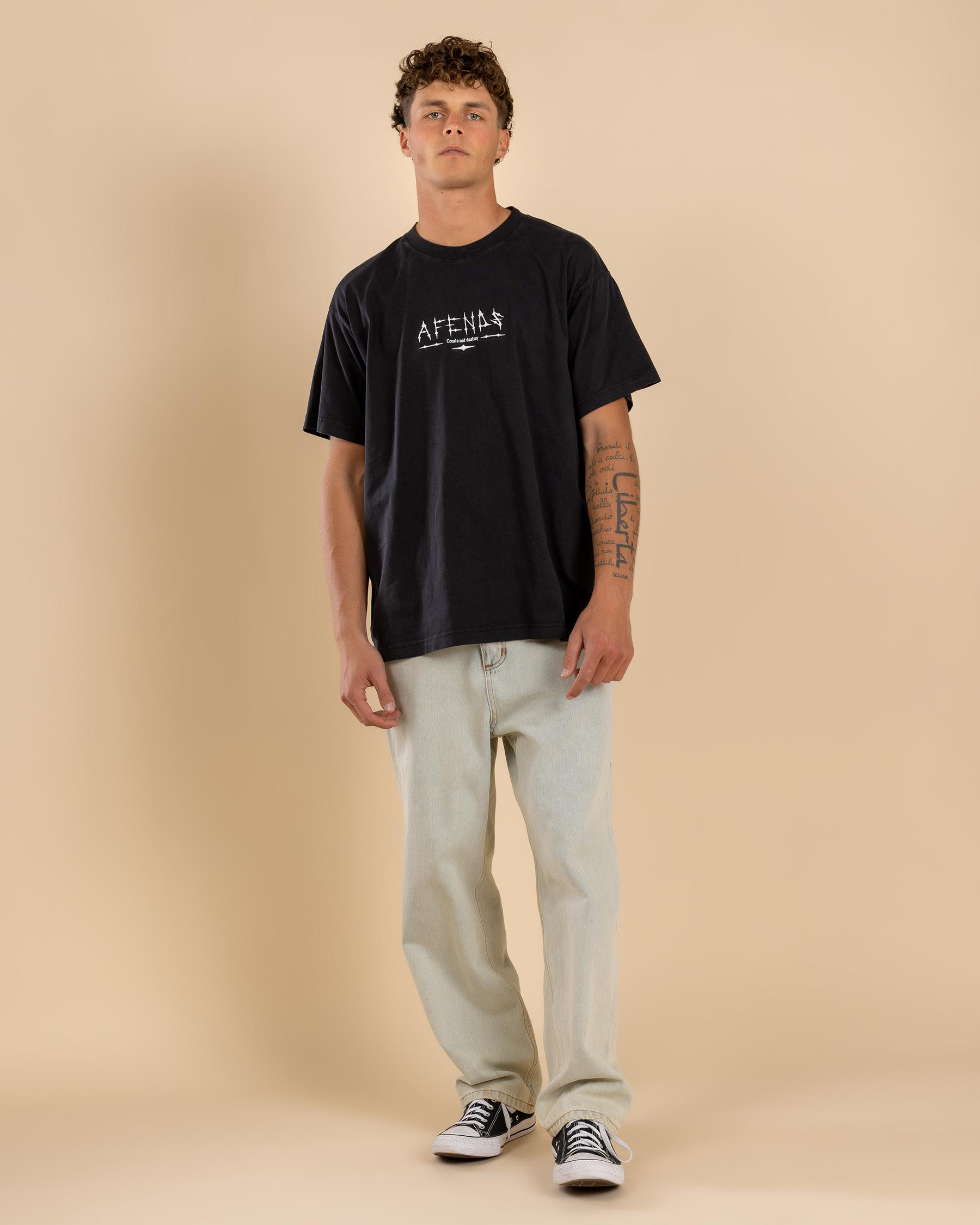 Spinal Recycled Boxy Fit T-Shirt