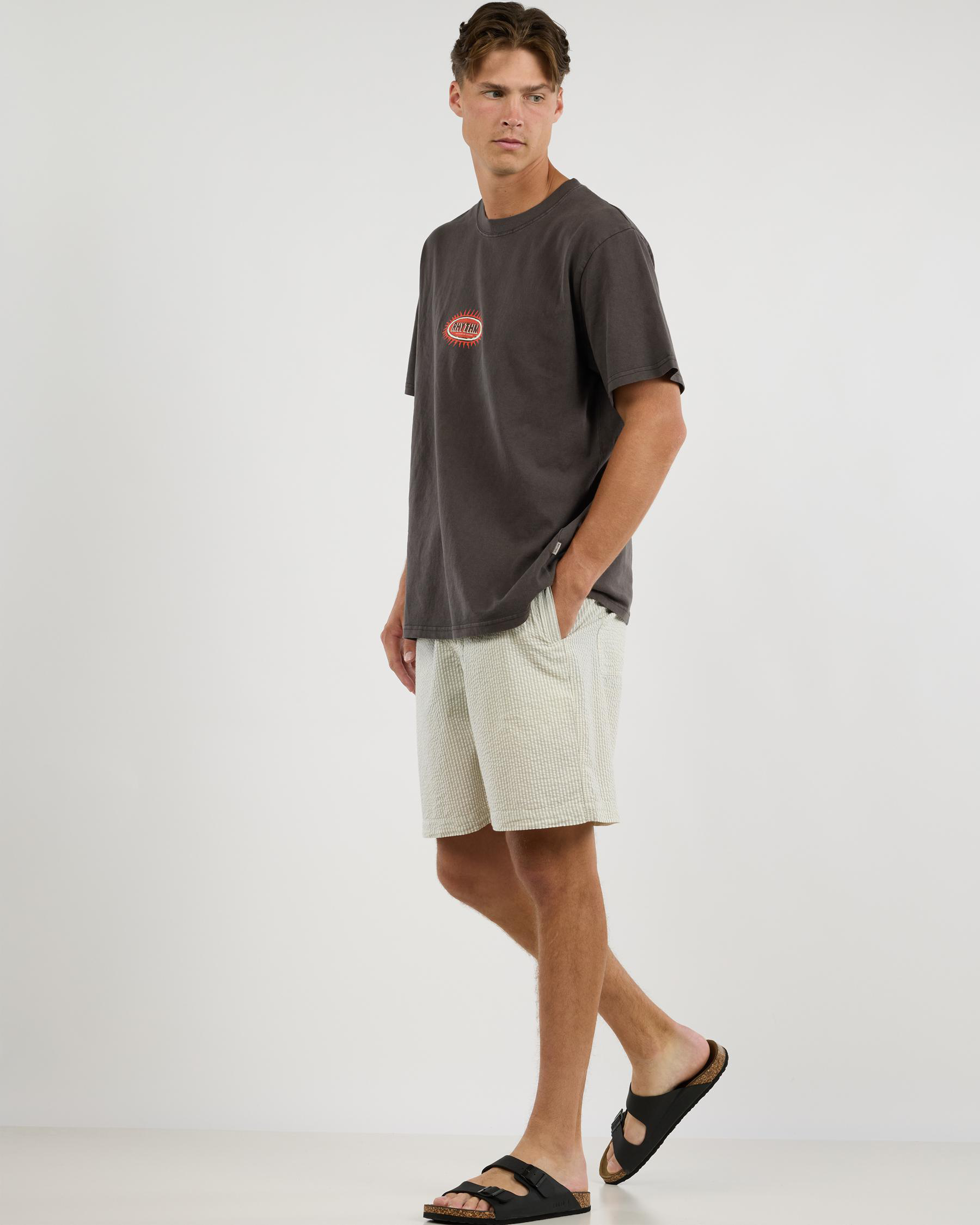 Seersucker Stripe Jam Shorts