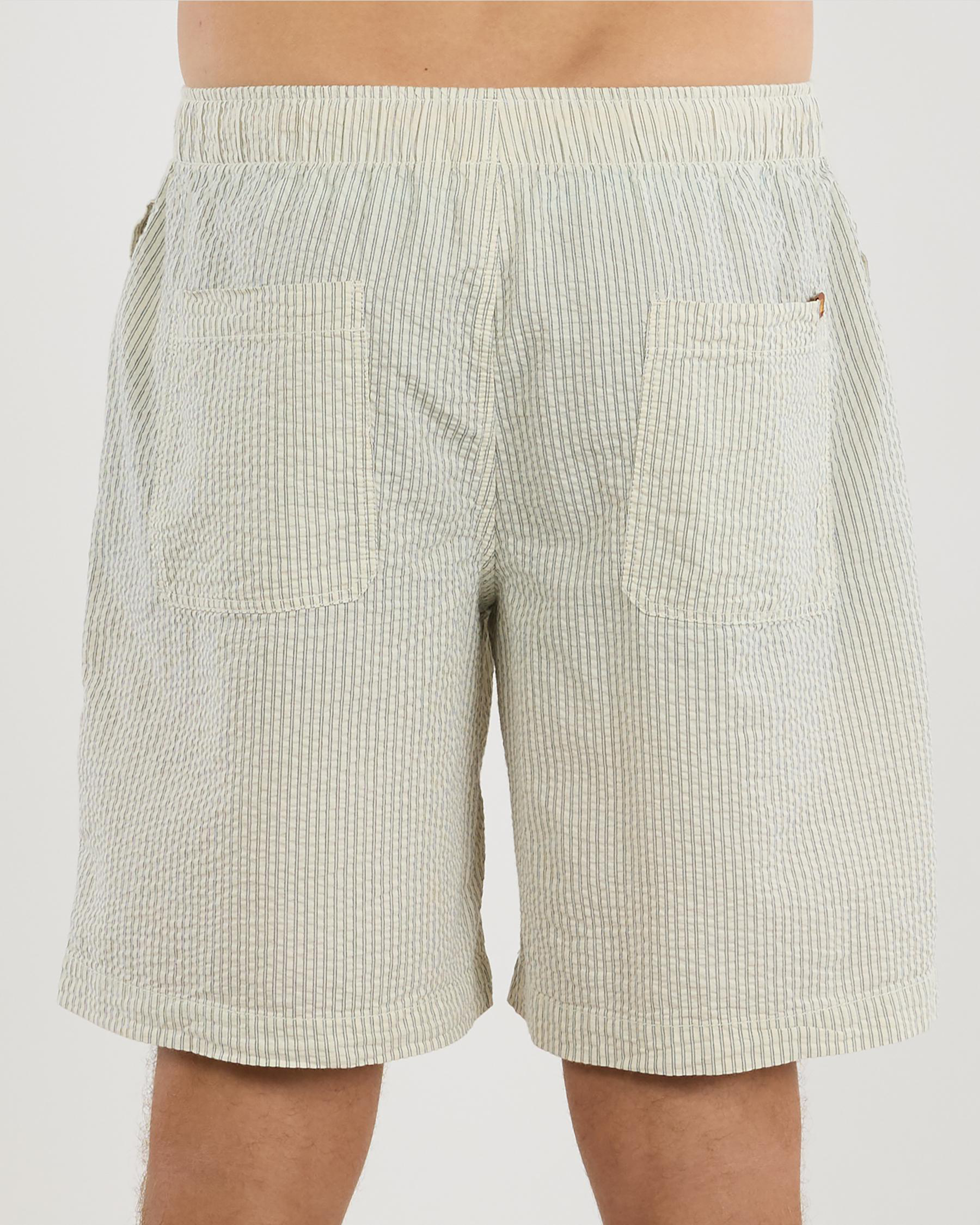 Seersucker Stripe Jam Shorts