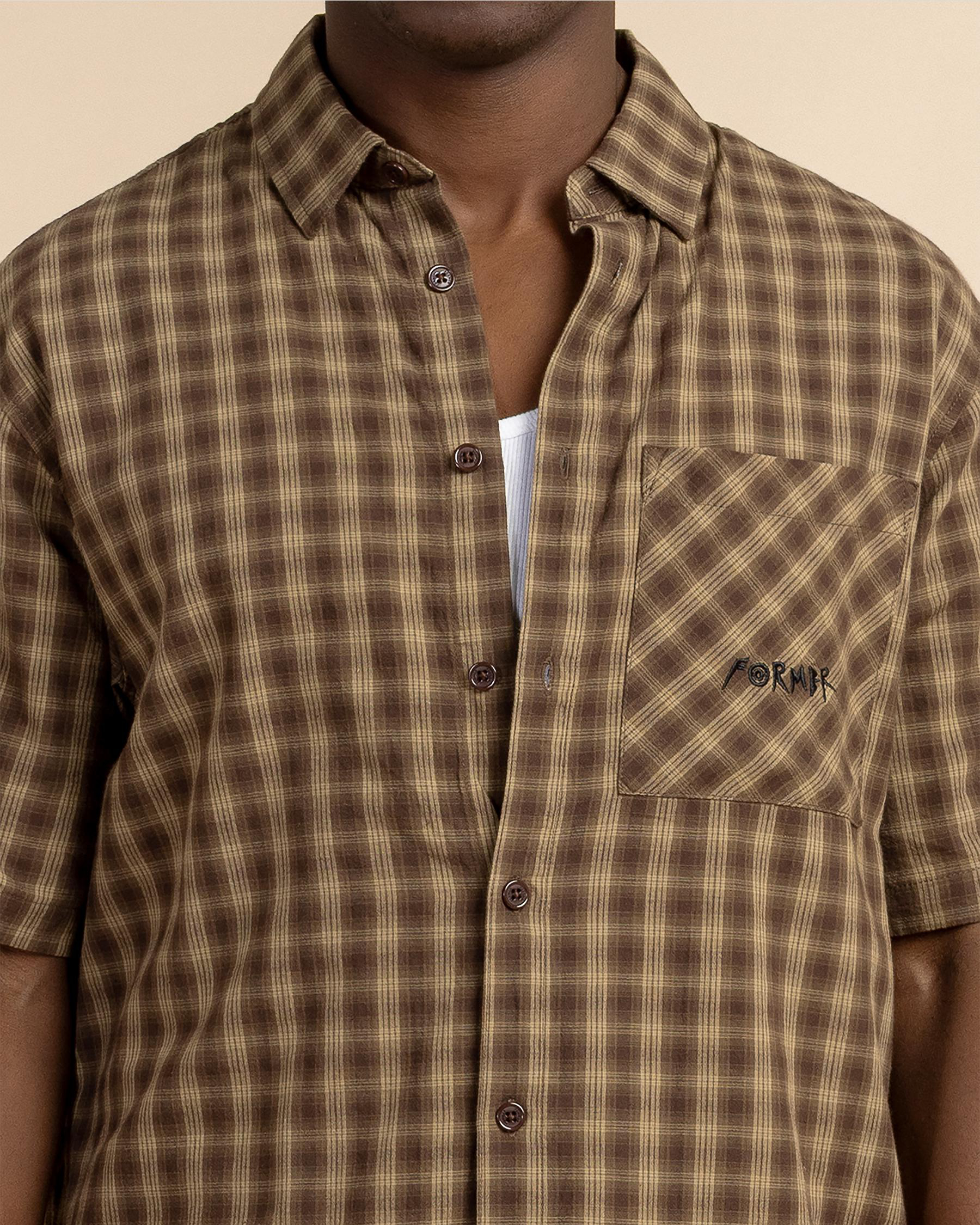 Manners Check Short Sleeve Shirt