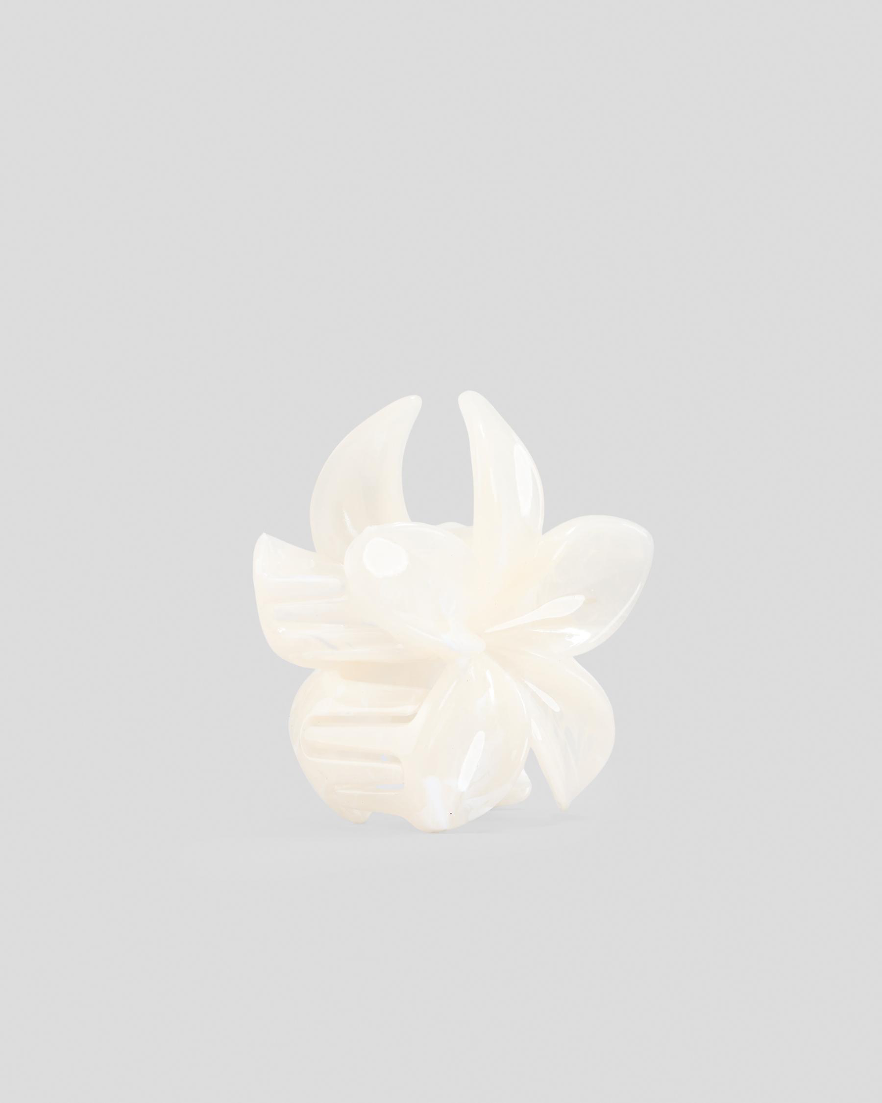 Frangipani Hair Claw Clip
