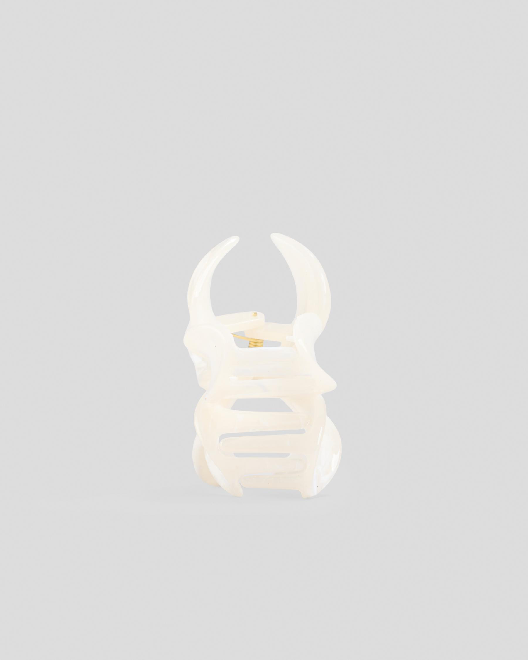 Frangipani Hair Claw Clip