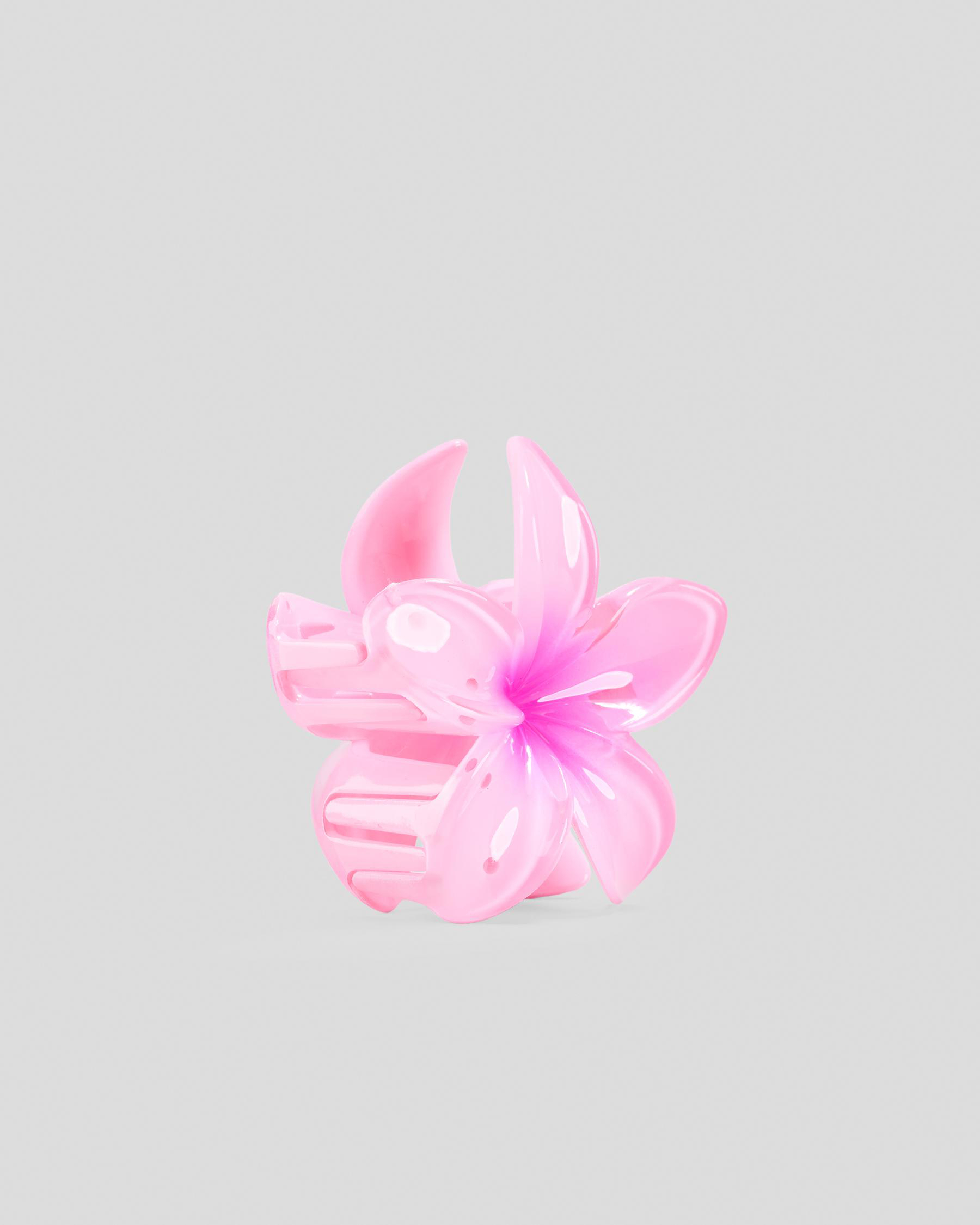 Frangipani Hair Claw Clip