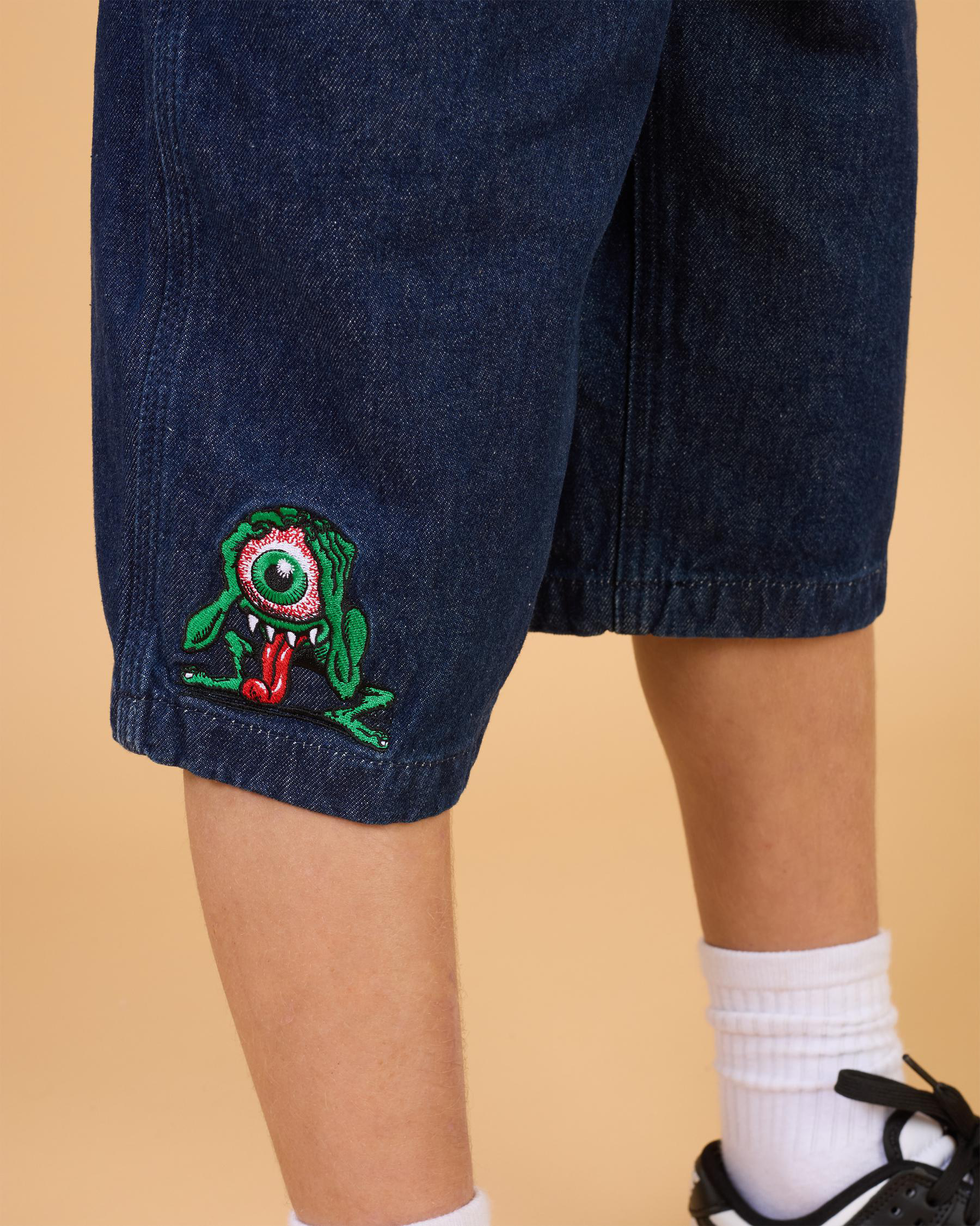 Eyegore Denim Shorts