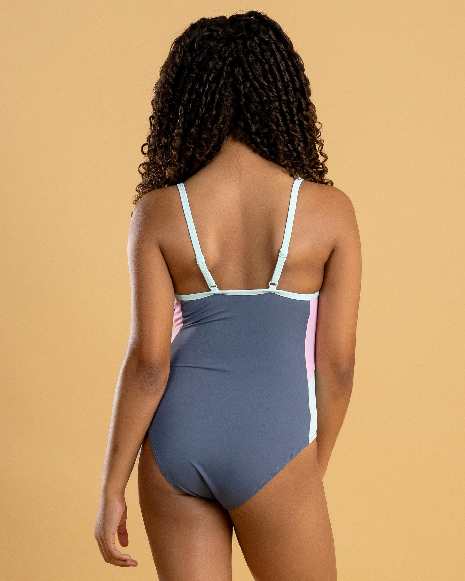 Colourblock One Piece Swimsuit