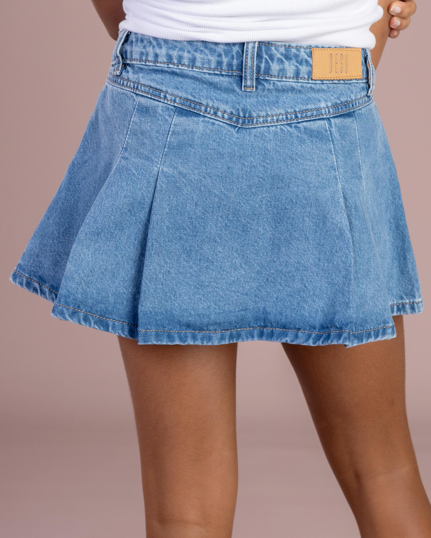 Daria Denim Skort