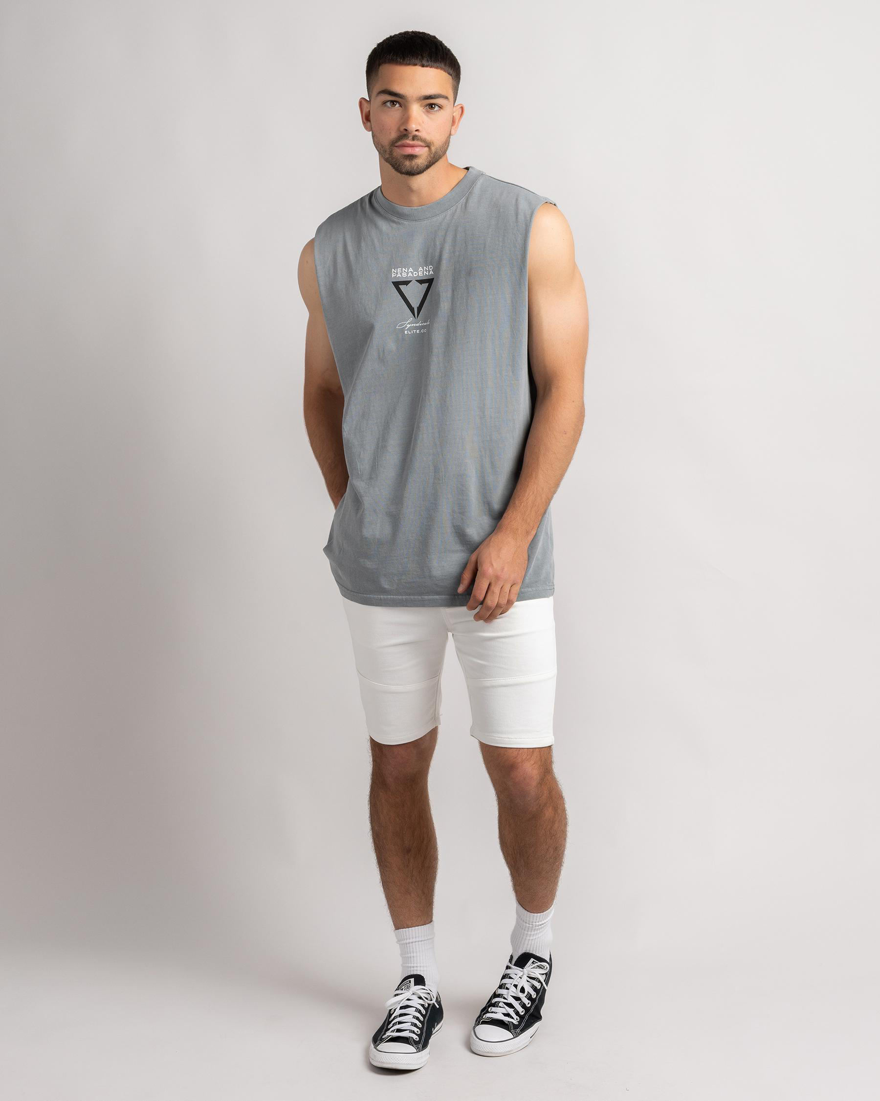 Warping Relaxed Muscle Tank